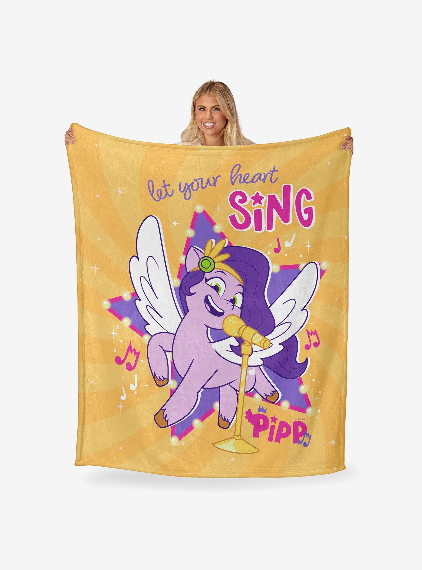 My Little Pony Singing Pipp Silk Touch Throw Blanket, , hi-res