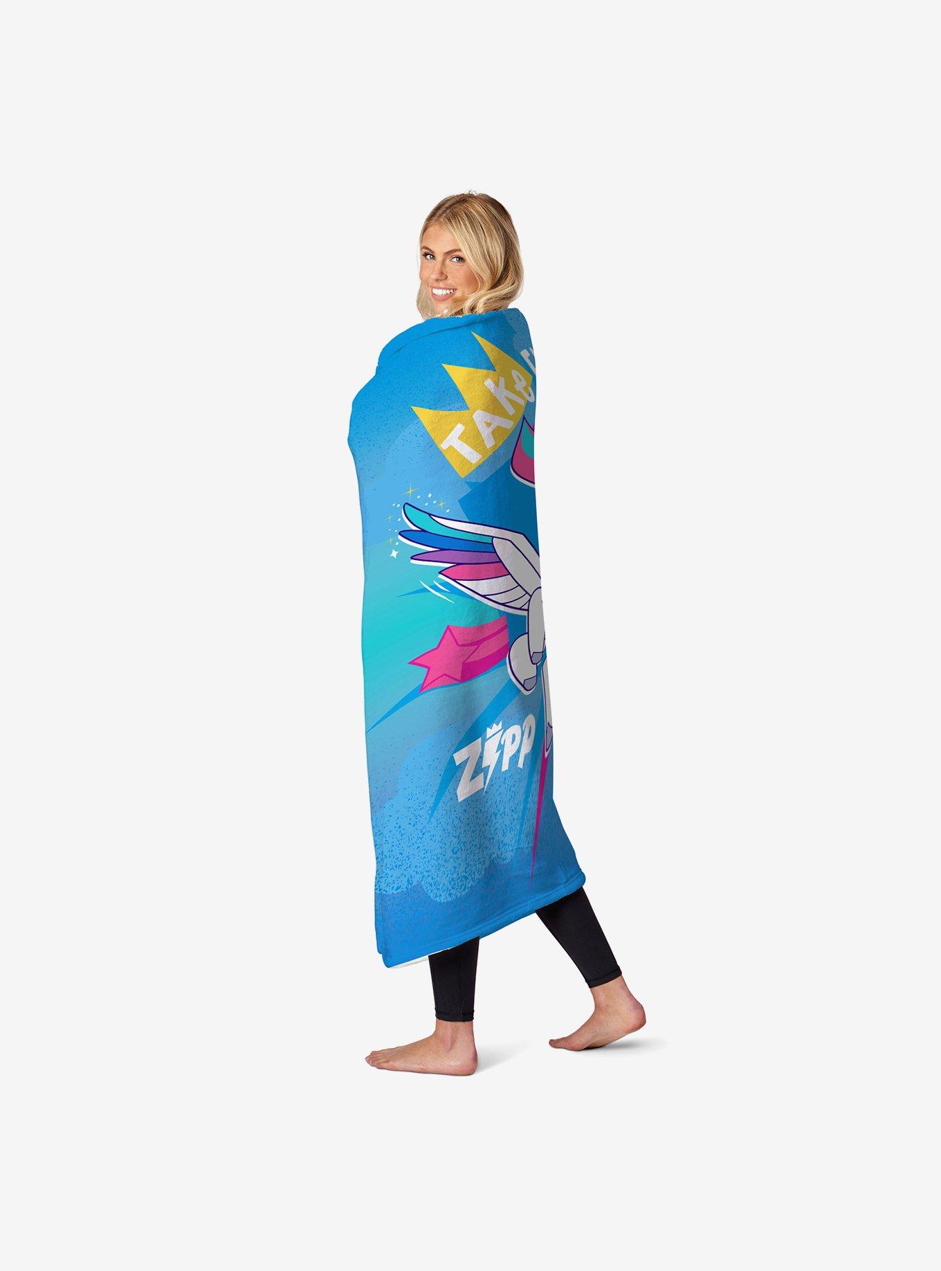 My Little Pony Take Flight Zip Silk Touch Throw Blanket, , alternate