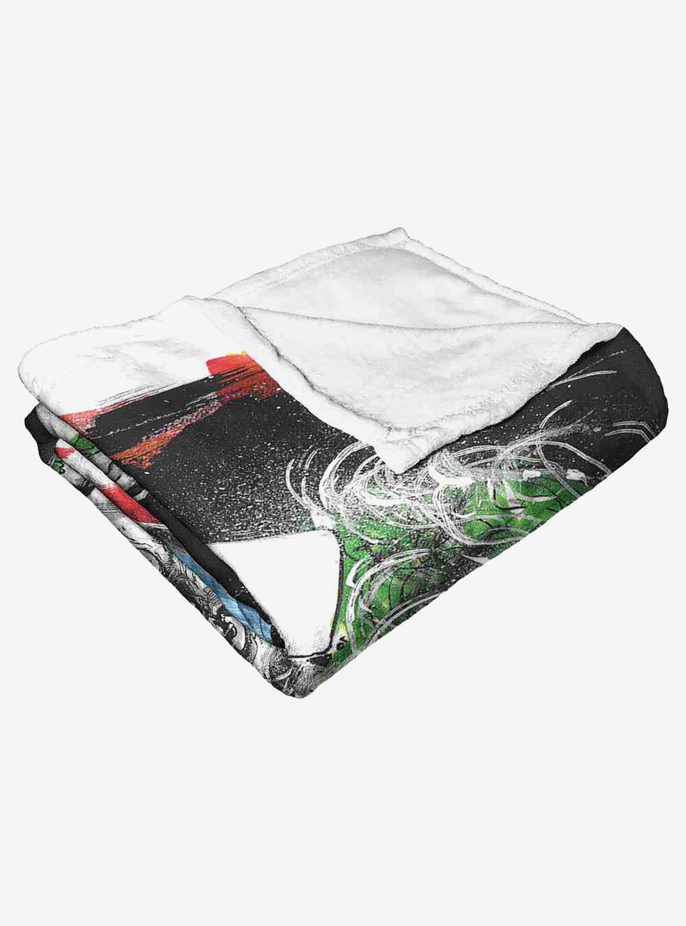 DC Comics Batman The Mad Clown Silk Touch Throw Blanket, , alternate