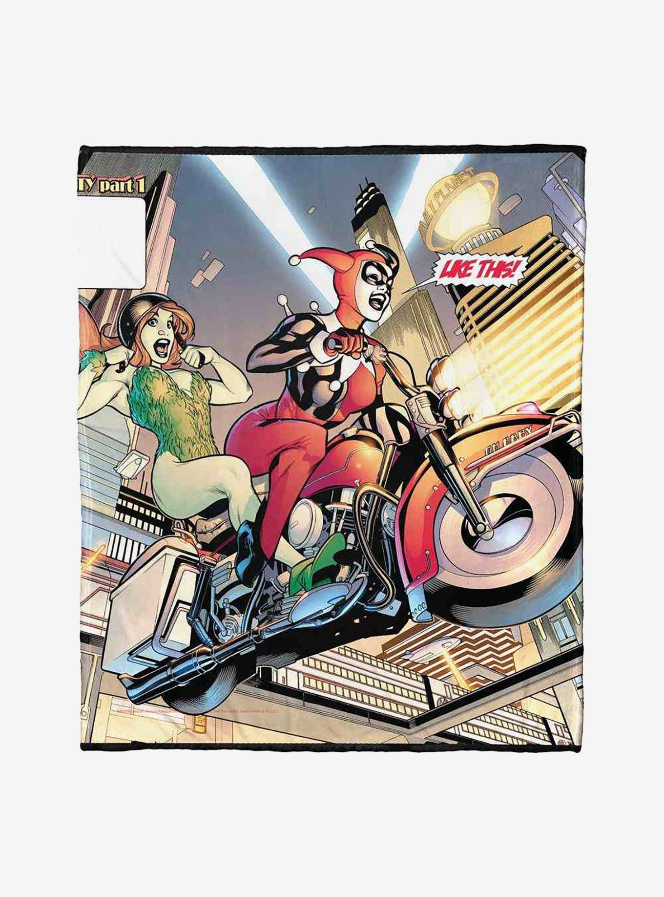 DC Comics Batman Wild Ride Silk Touch Throw Blanket, , hi-res