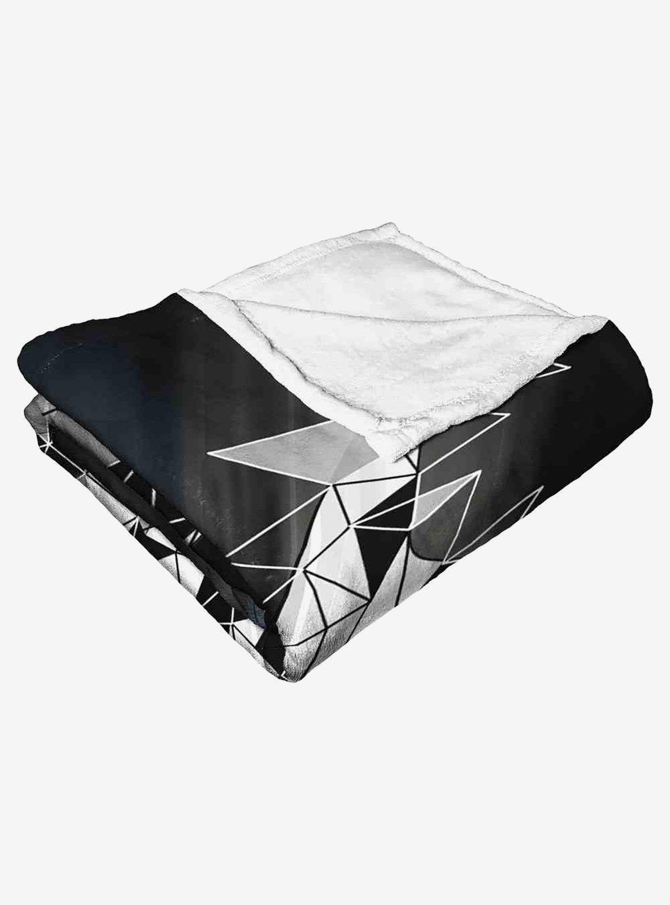 DC Comics Batman Geometric Cape Silk Touch Throw Blanket, , alternate