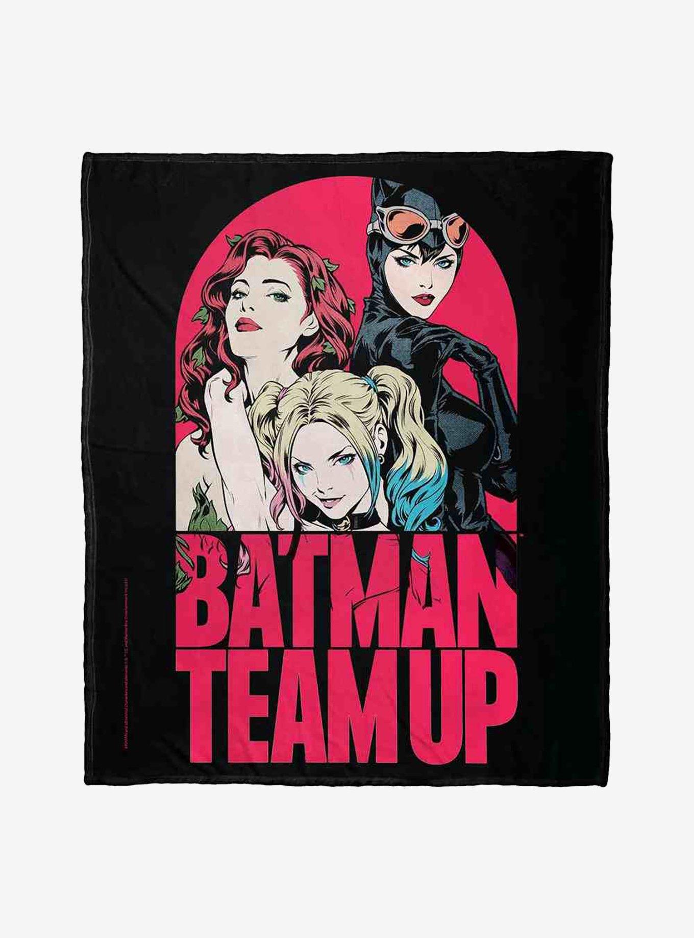 DC Comics Batman Gotham City Sirens Team Up Silk Touch Throw Blanket, , hi-res