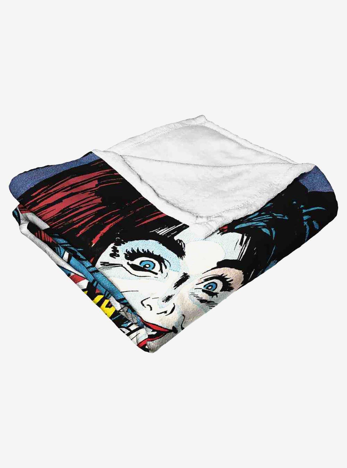 DC Comics Batman Harley Is Back Silk Touch Throw Blanket, , alternate