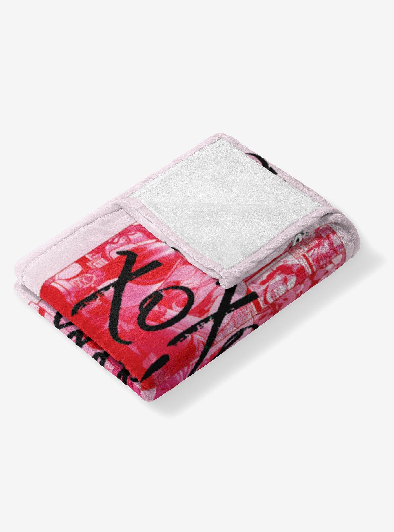 DC Comics Batman Harley Panels Silk Touch Throw Blanket, , alternate