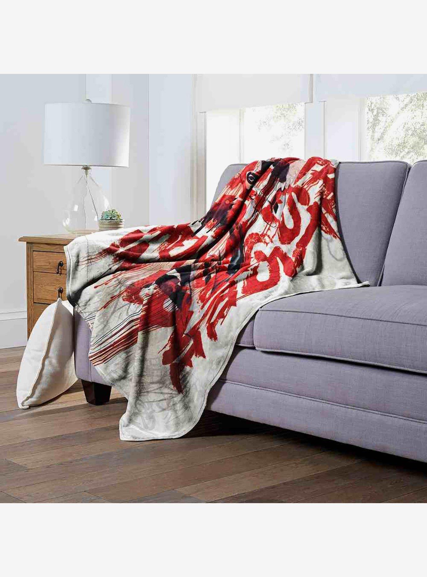 DC Comics Batman Craziest Things For Love Silk Touch Throw Blanket, , alternate