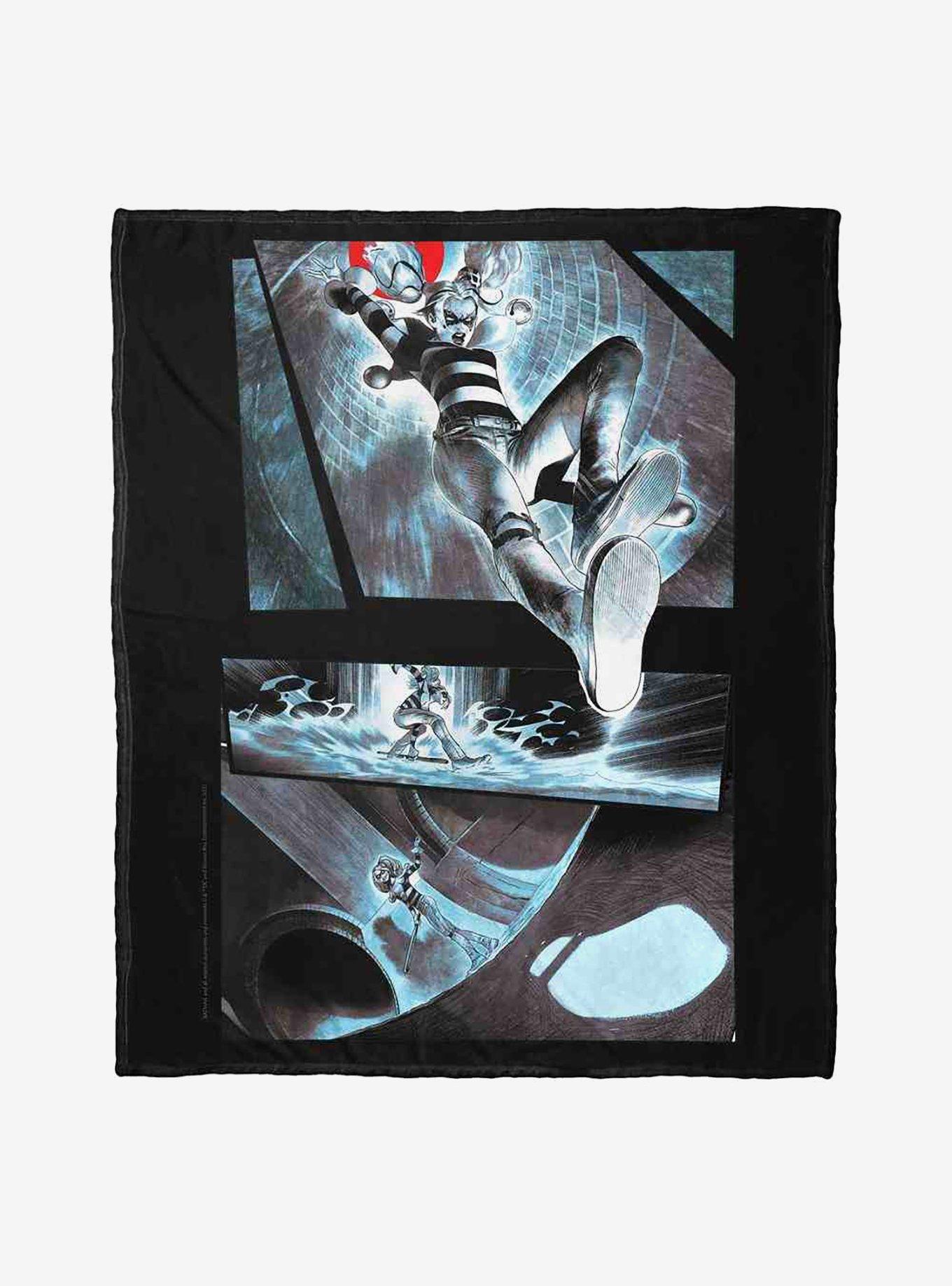 DC Comics Batman Dropping In Silk Touch Throw Blanket, , hi-res