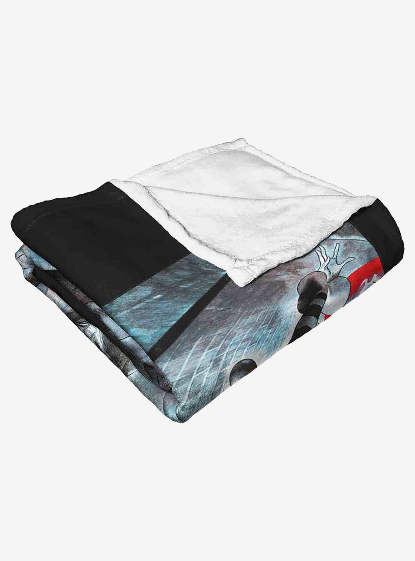 DC Comics Batman Dropping In Silk Touch Throw Blanket, , alternate