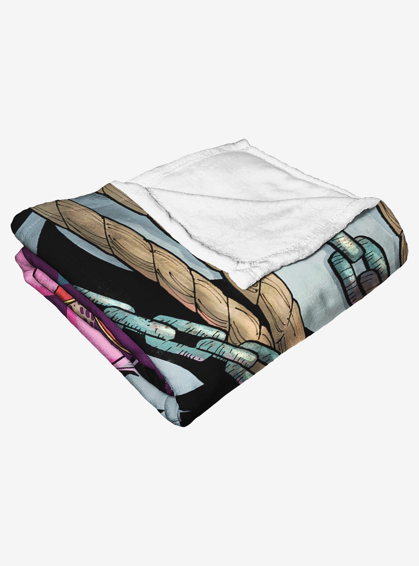 DC Comics Batman Harley And Batsy Silk Touch Throw Blanket, , alternate