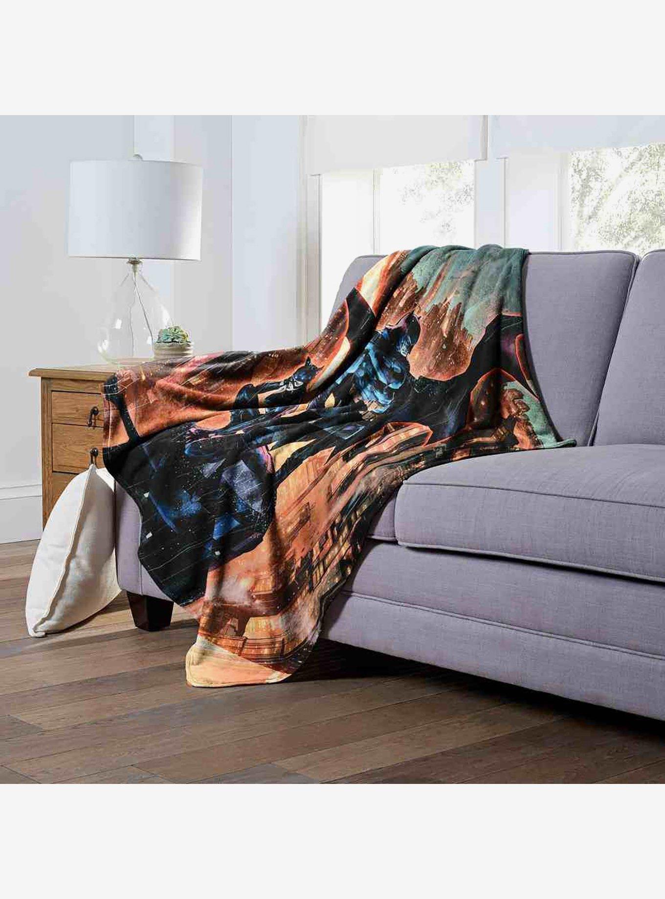 DC Comics Batman About The City Silk Touch Throw Blanket, , alternate