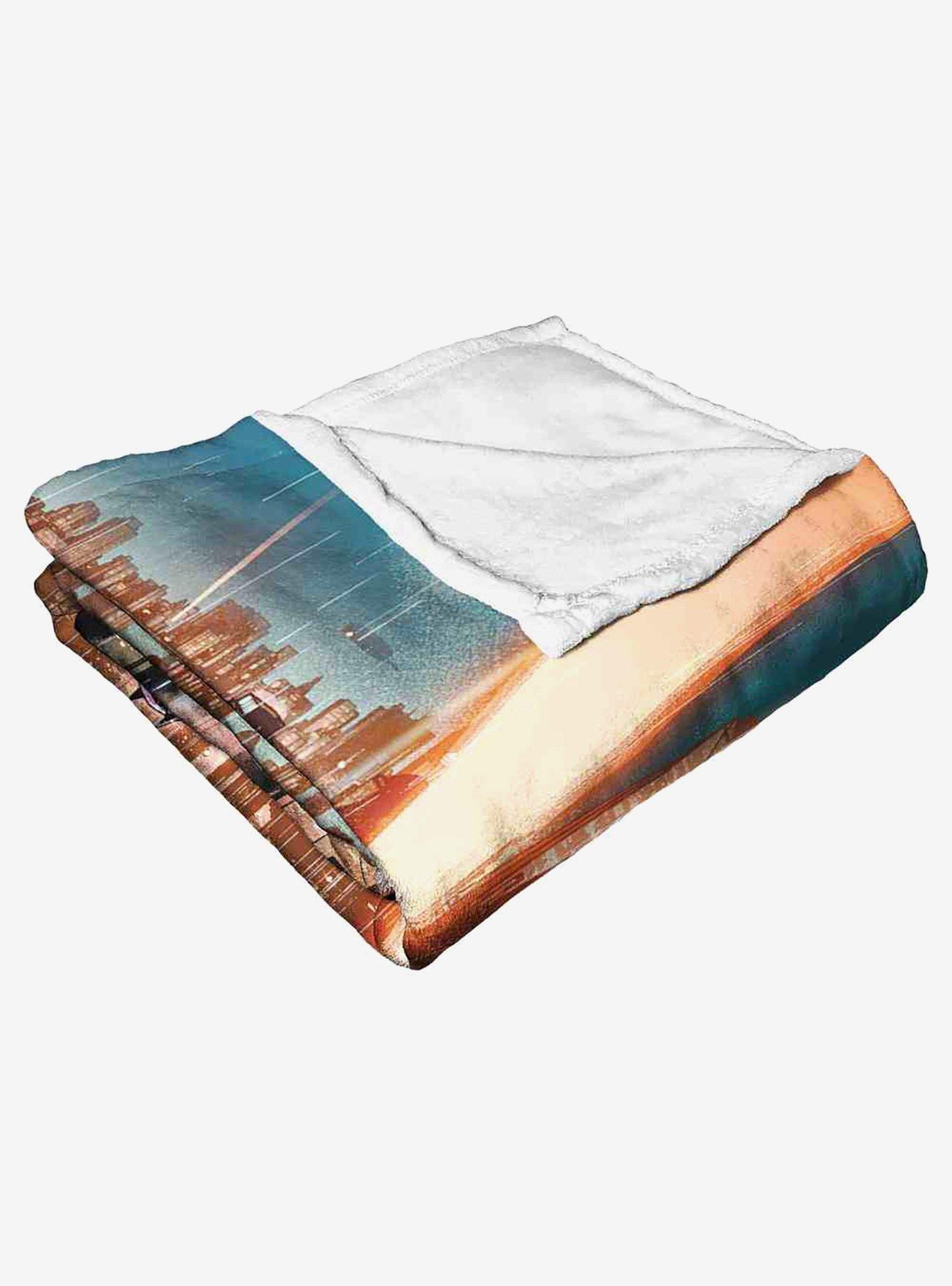 DC Comics Batman About The City Silk Touch Throw Blanket, , alternate