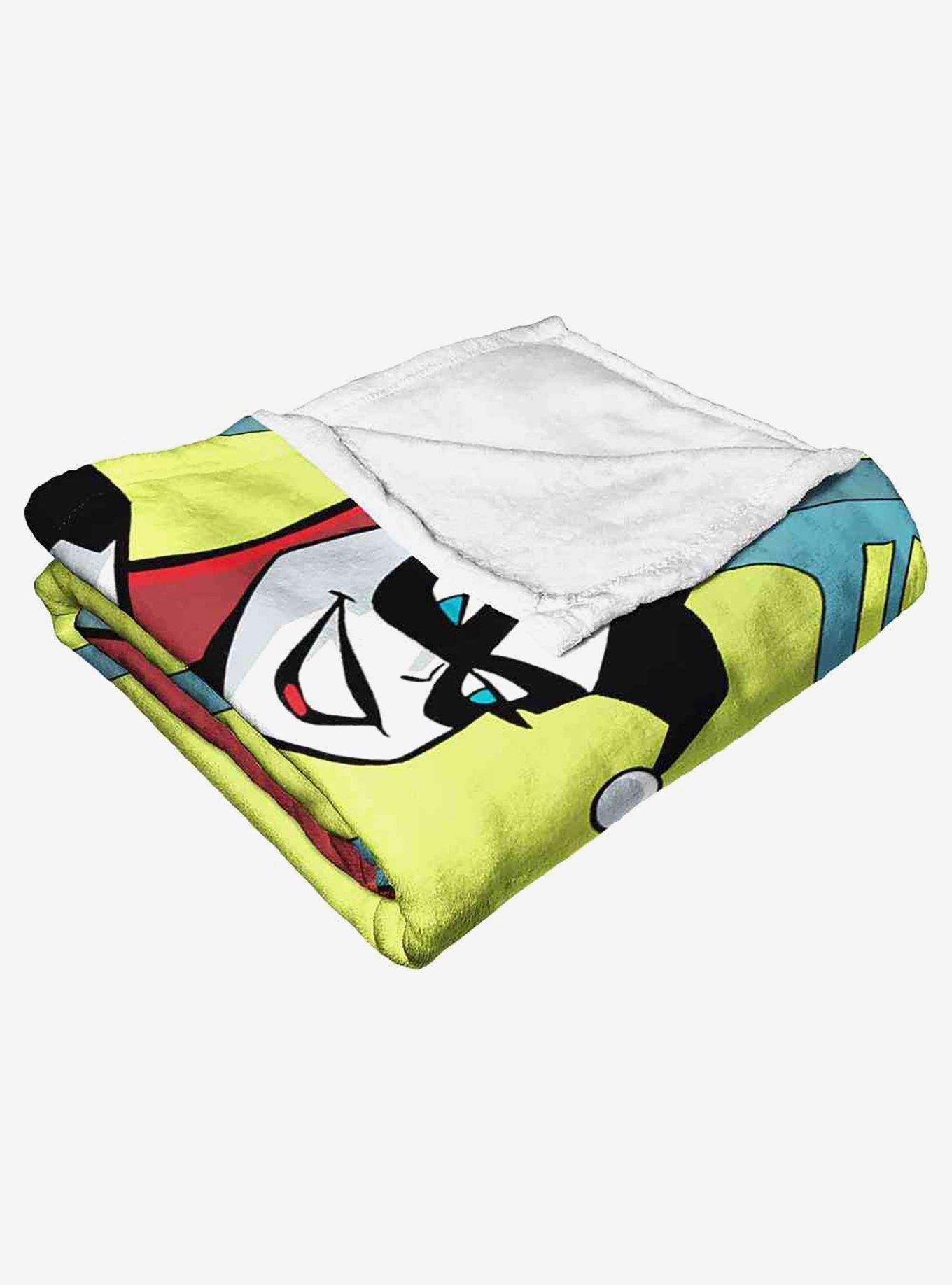 DC Comics Batman Bat Cave Break In Silk Touch Throw Blanket, , alternate