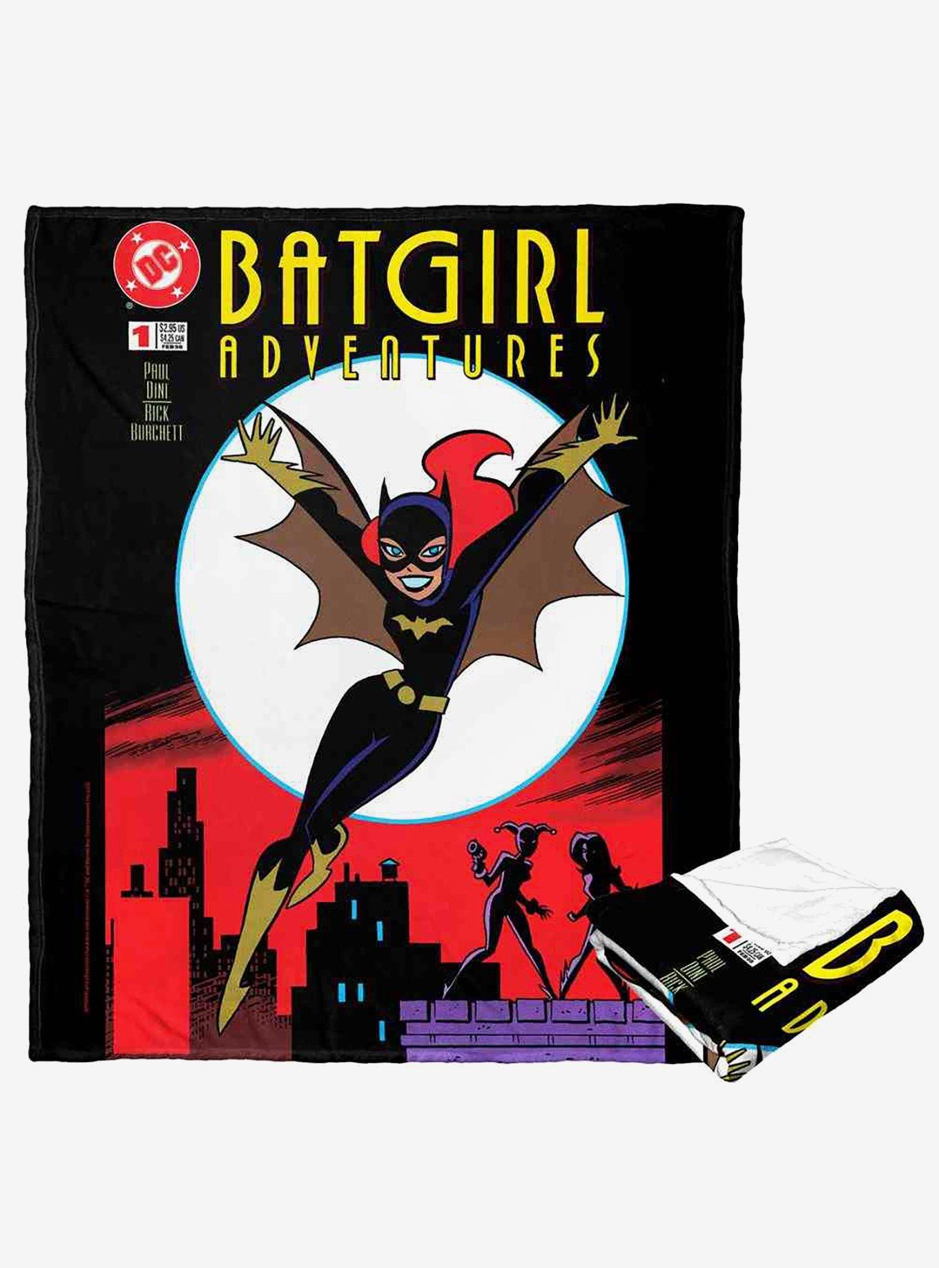 DC Comics Batman Batgirl Adventures Silk Touch Throw Blanket, , hi-res