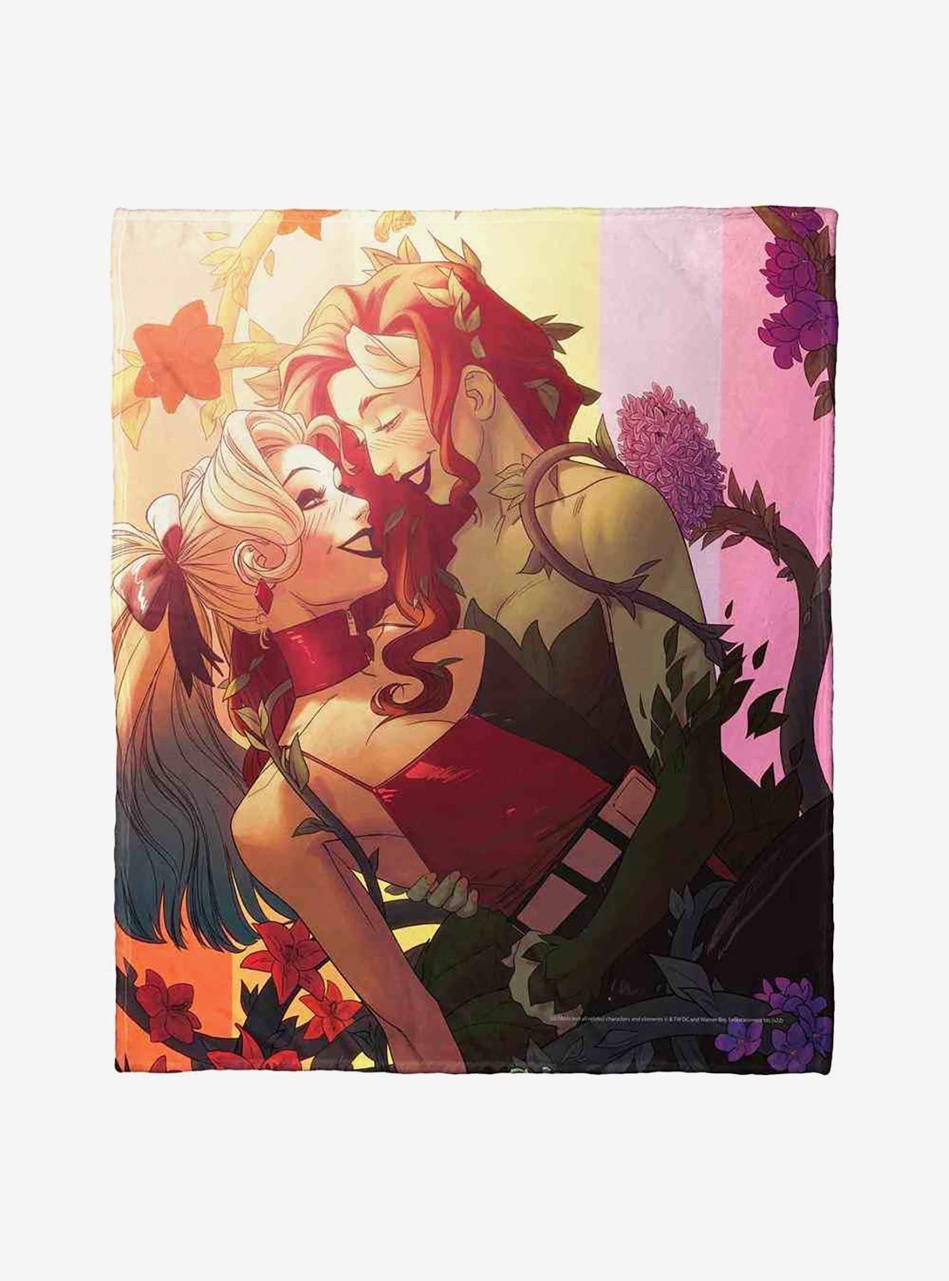 DC Comics Batman Harley And Ivy Silk Touch Throw Blanket, , hi-res