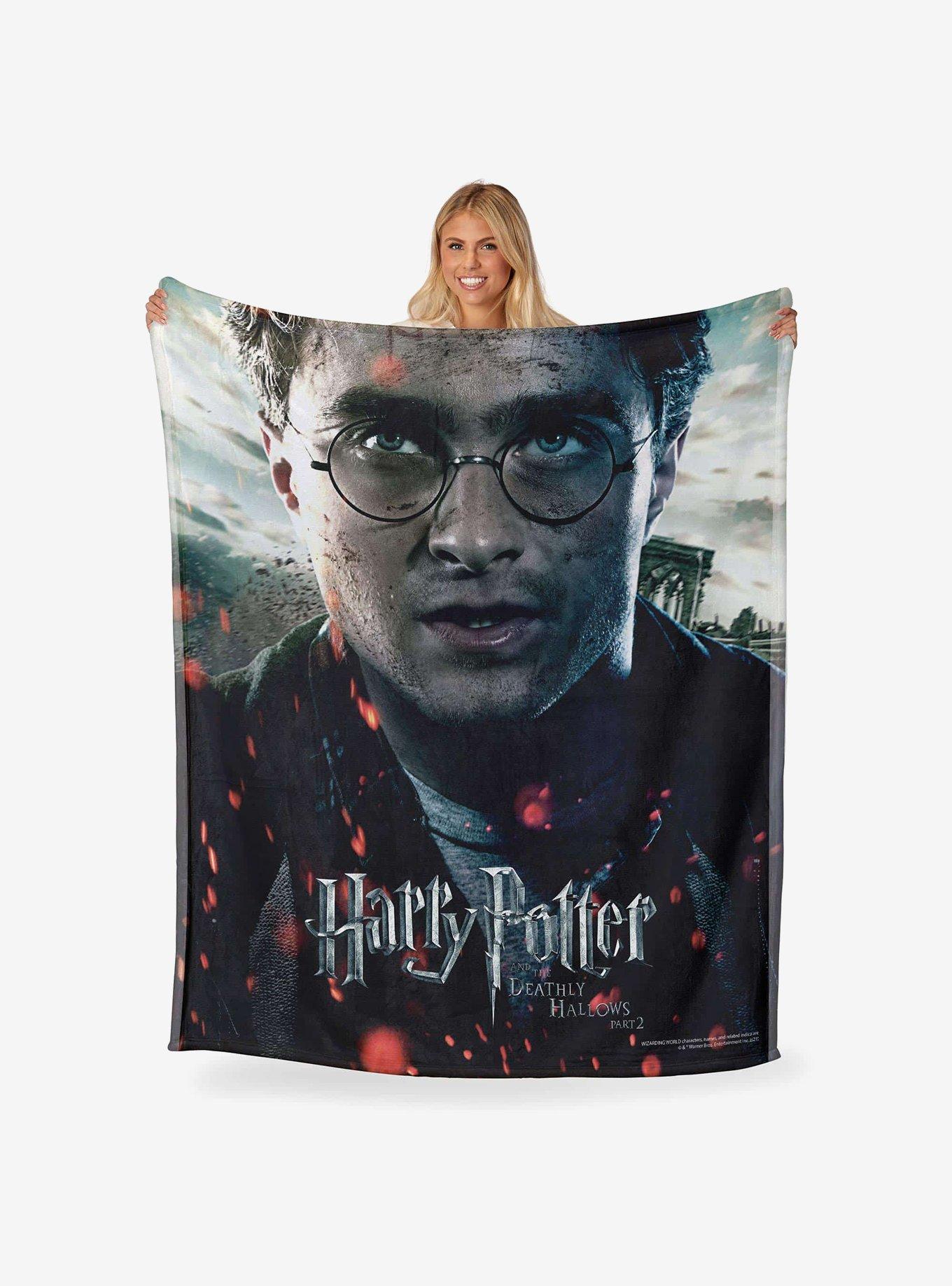 Harry Potter Deathly Hallows Part 2 Silk Touch Throw Blanket, , hi-res