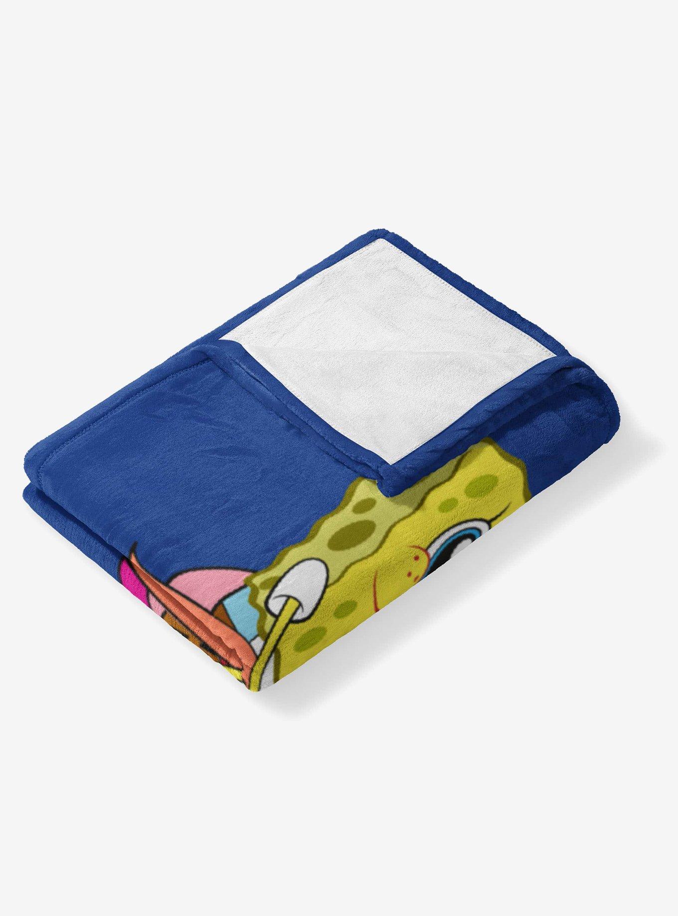 SpongeBob SquarePants Hearty Sponge Silk Touch Throw Blanket, , alternate