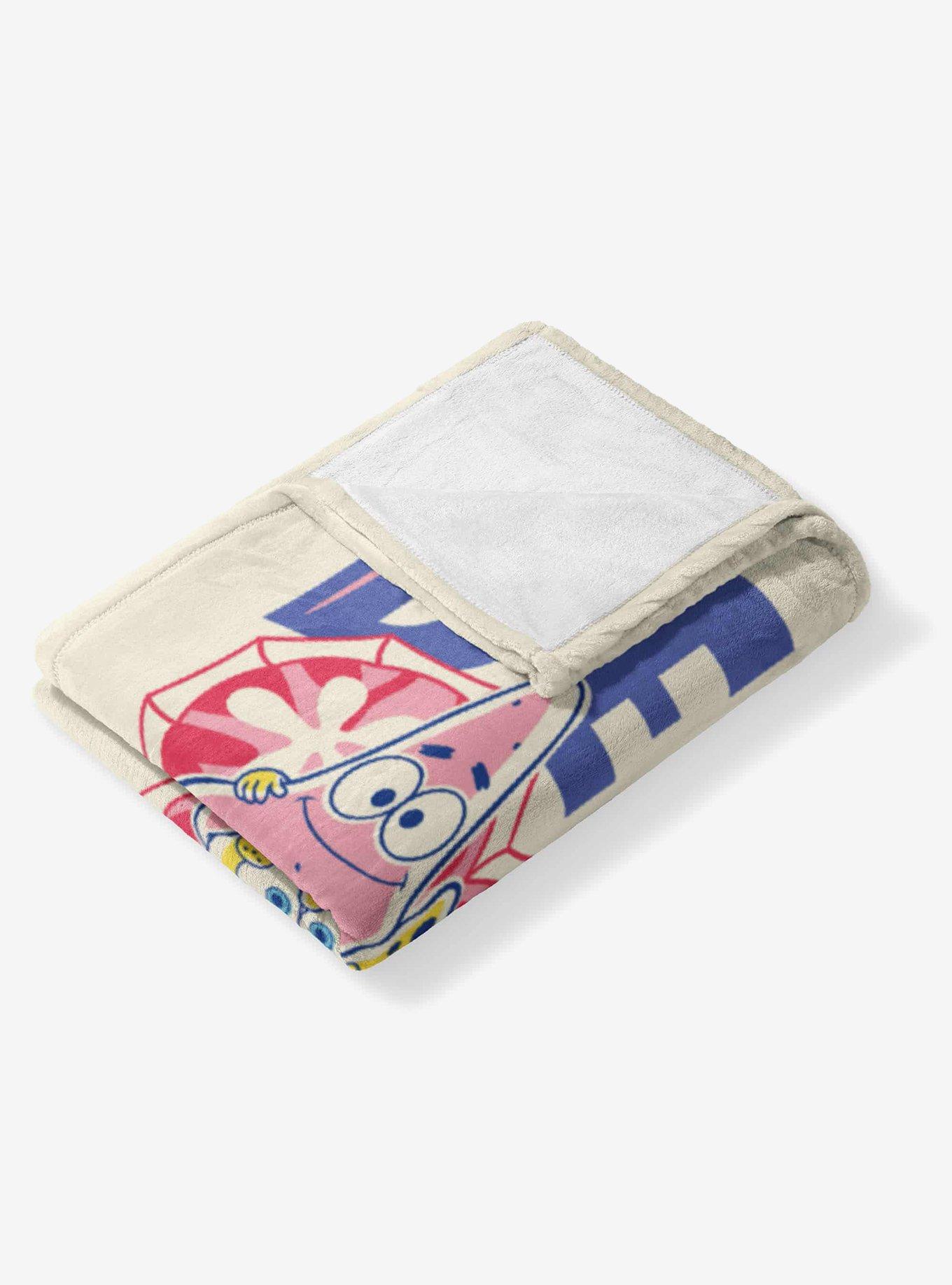 SpongeBob SquarePants Best Friends Silk Touch Throw Blanket, , alternate