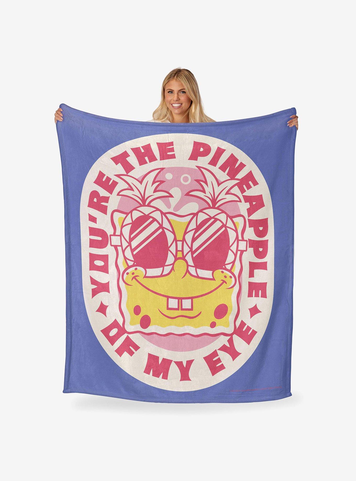 SpongeBob SquarePants Pineapple Of My Eye Silk Touch Throw Blanket, , hi-res