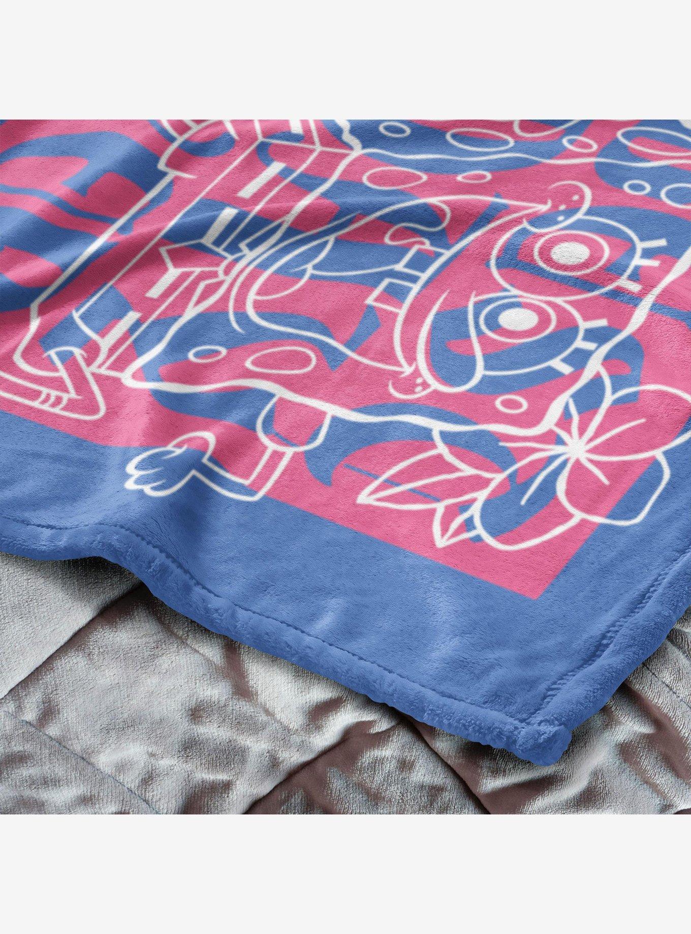 SpongeBob SquarePants Best Day Ever Silk Touch Throw Blanket, , alternate