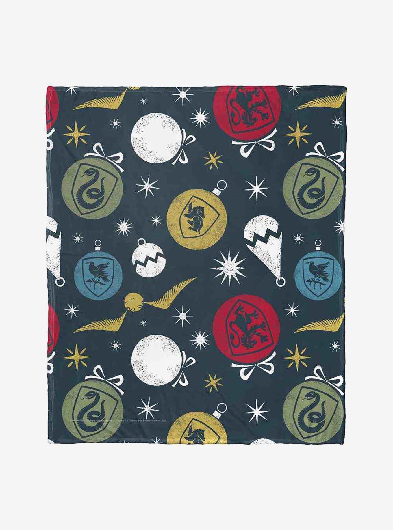 Harry Potter House Ornaments Silk Touch Throw Blanket, , hi-res