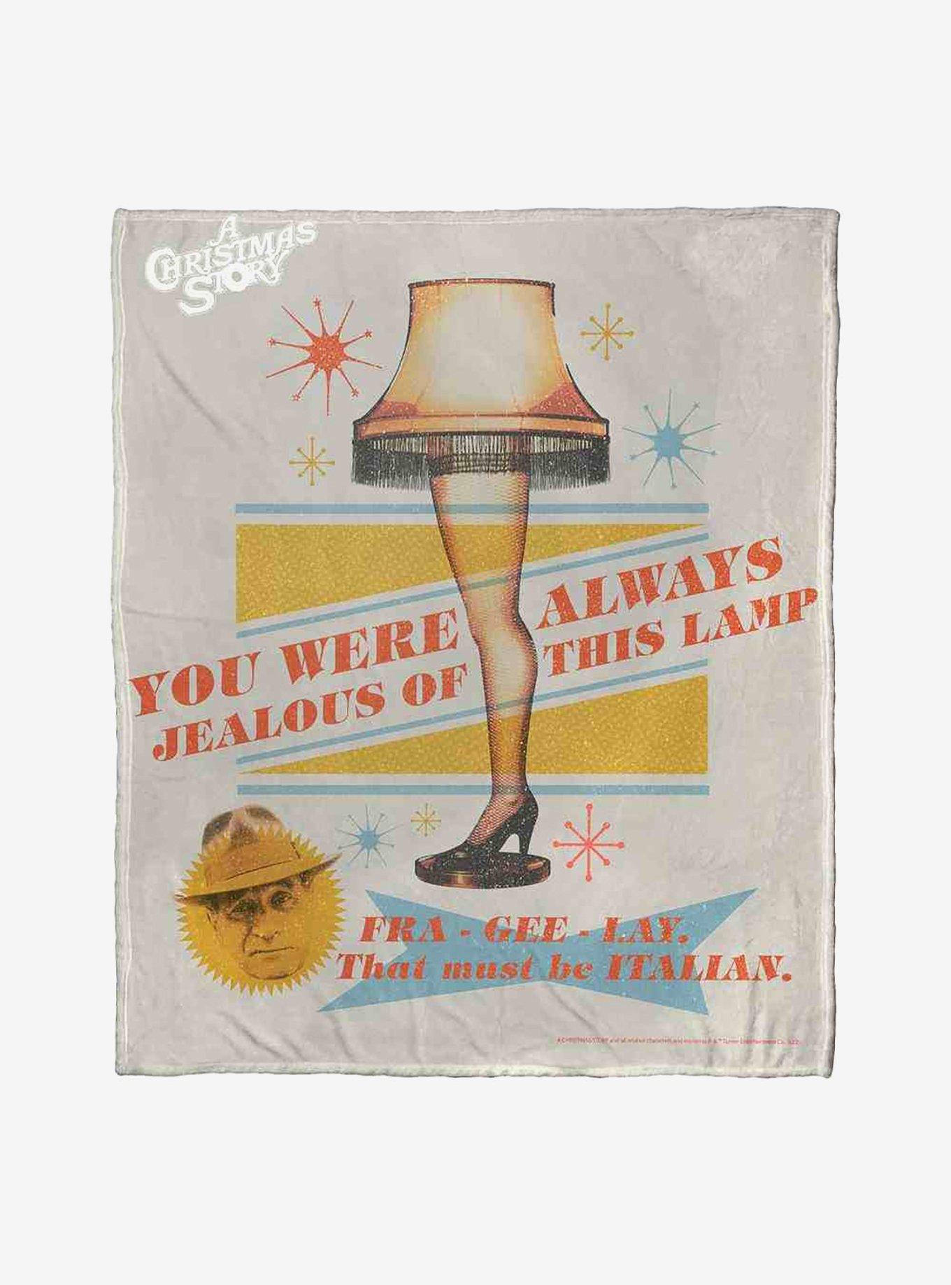 A Christmas Story Always Jealous Silk Touch Throw Blanket, , hi-res