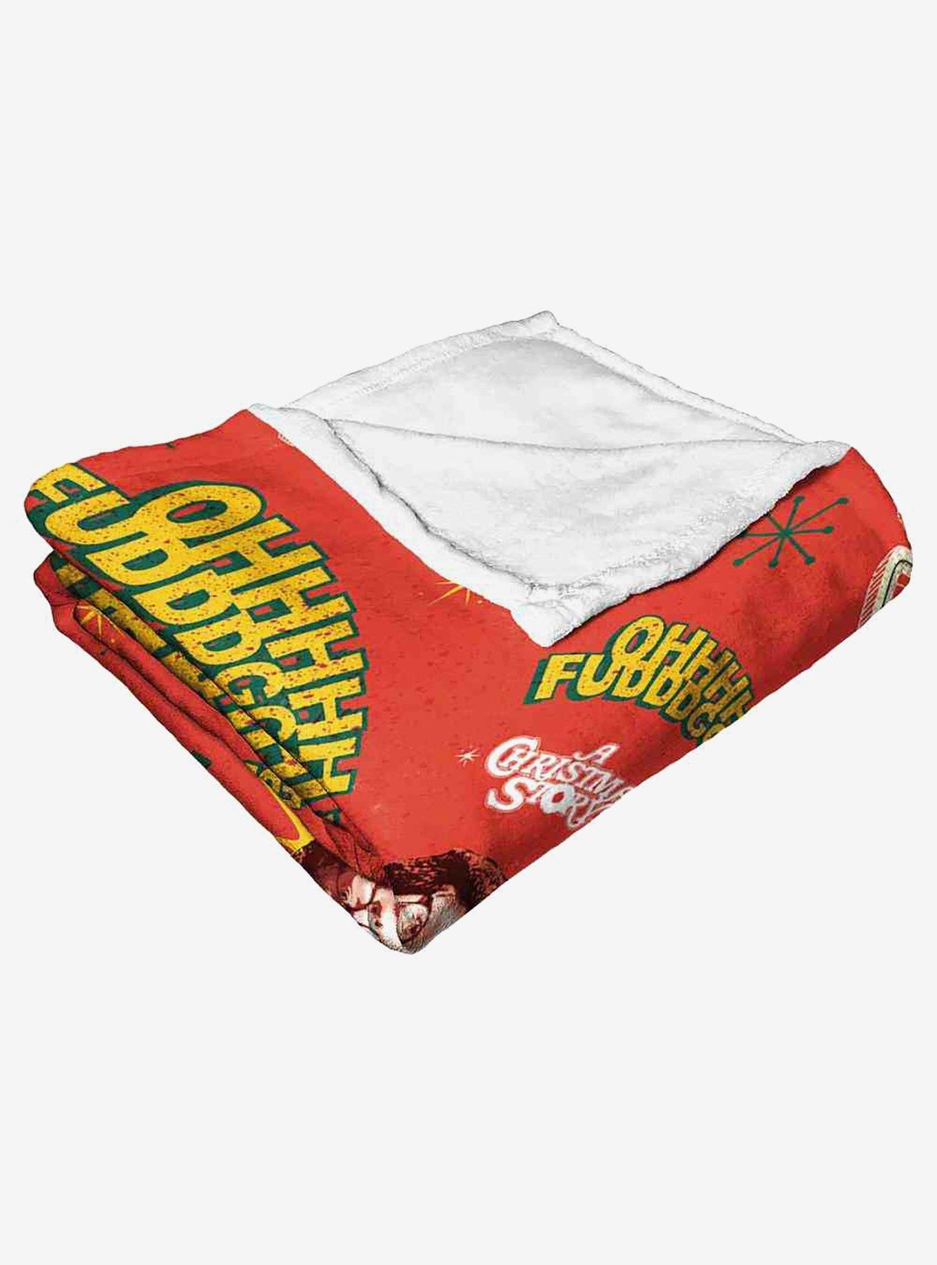 A Christmas Story Oh Fudge Silk Touch Throw Blanket, , alternate