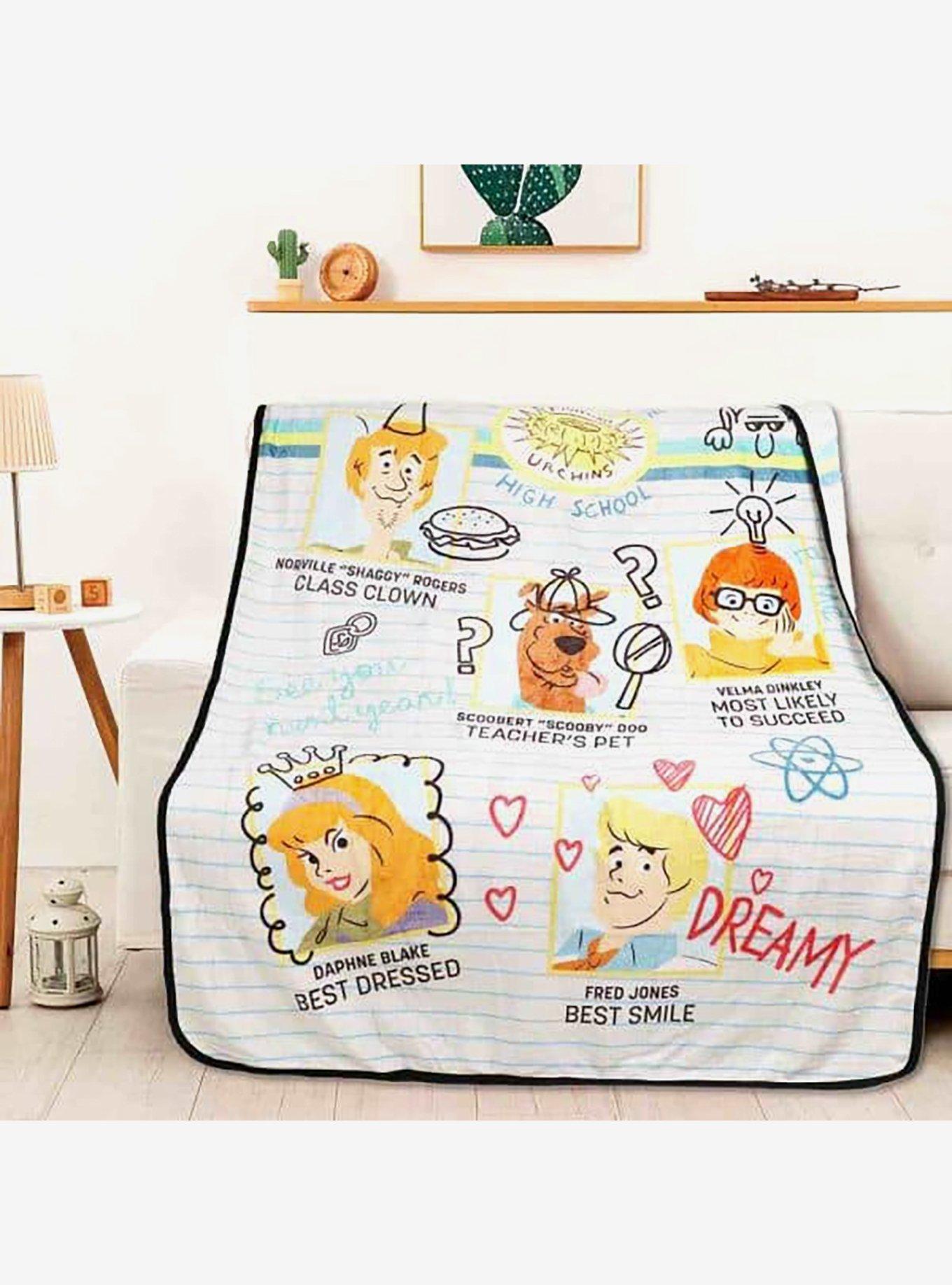 Scooby-Doo! High School Memories Micro Raschel Throw Blanket, , hi-res
