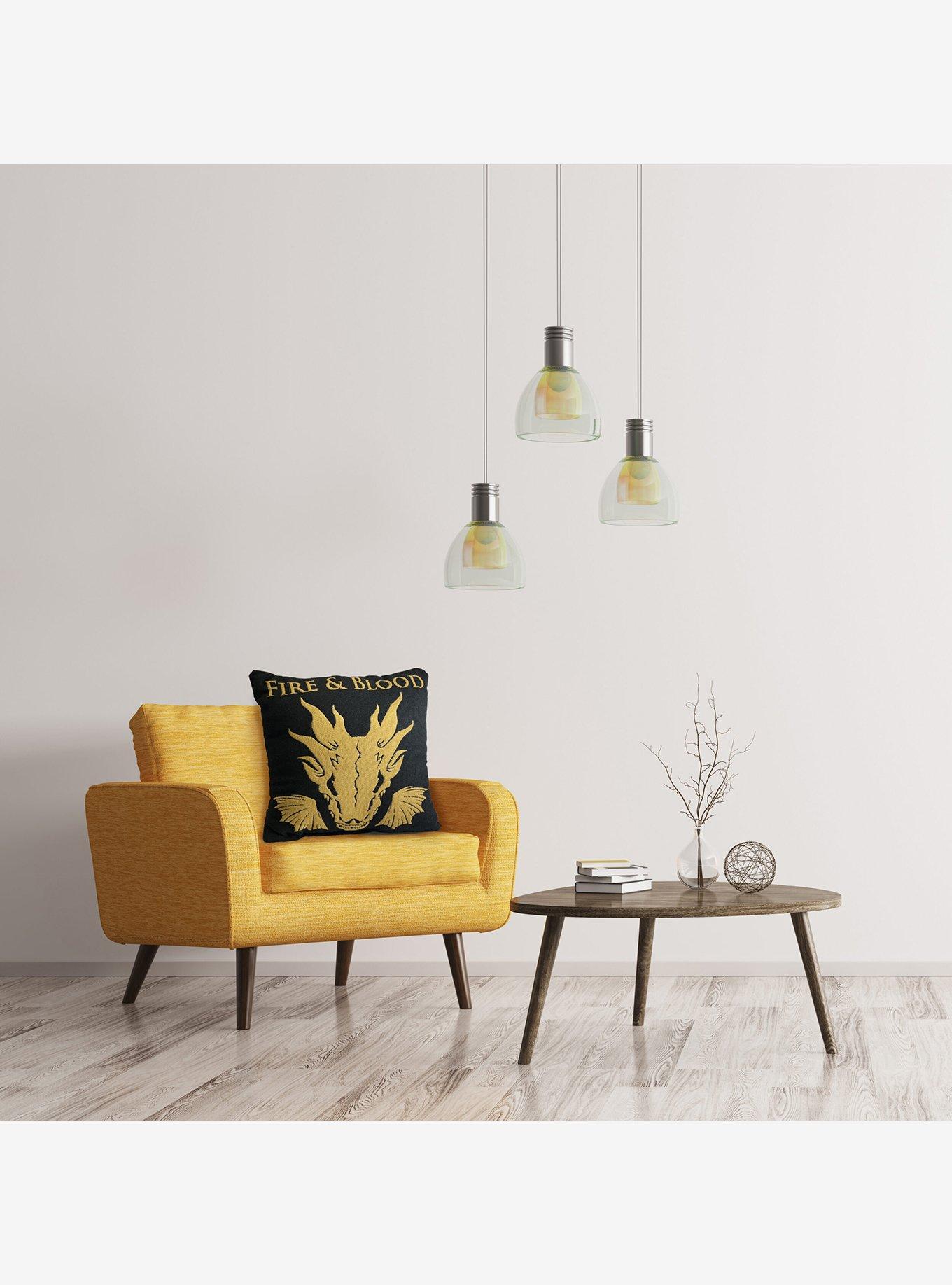 House of the Dragon Heirs Of The Dragon Jacquard Pillow, , hi-res