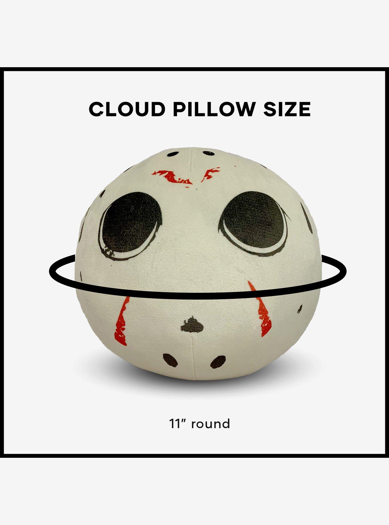 Friday 13th Jason Mask Travel Cloud Pillow, , alternate