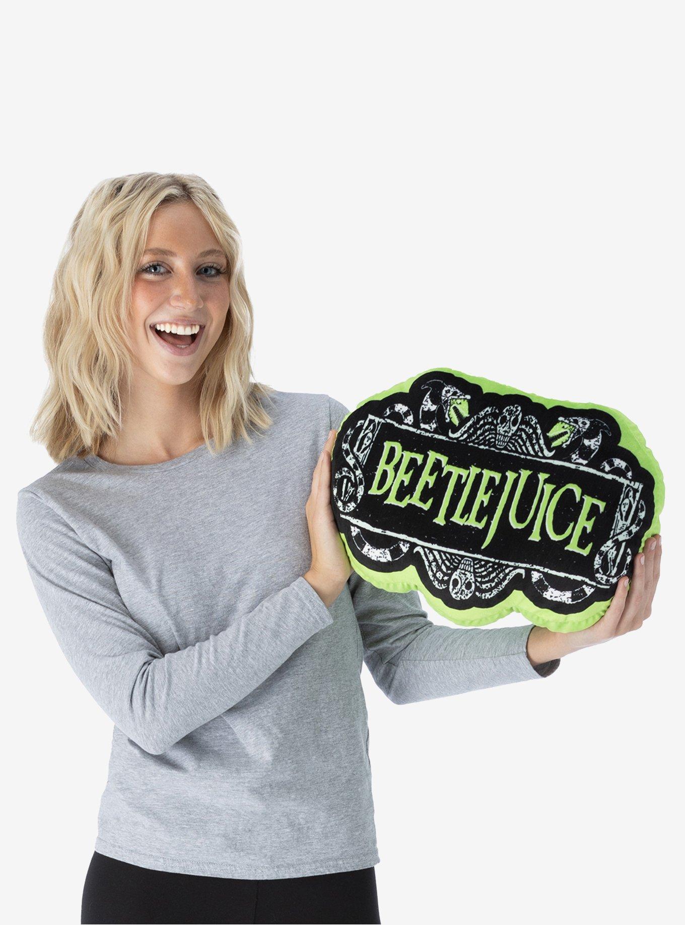 Beetlejuice Beetlejuice Logo Travel Cloud Pillow, , hi-res