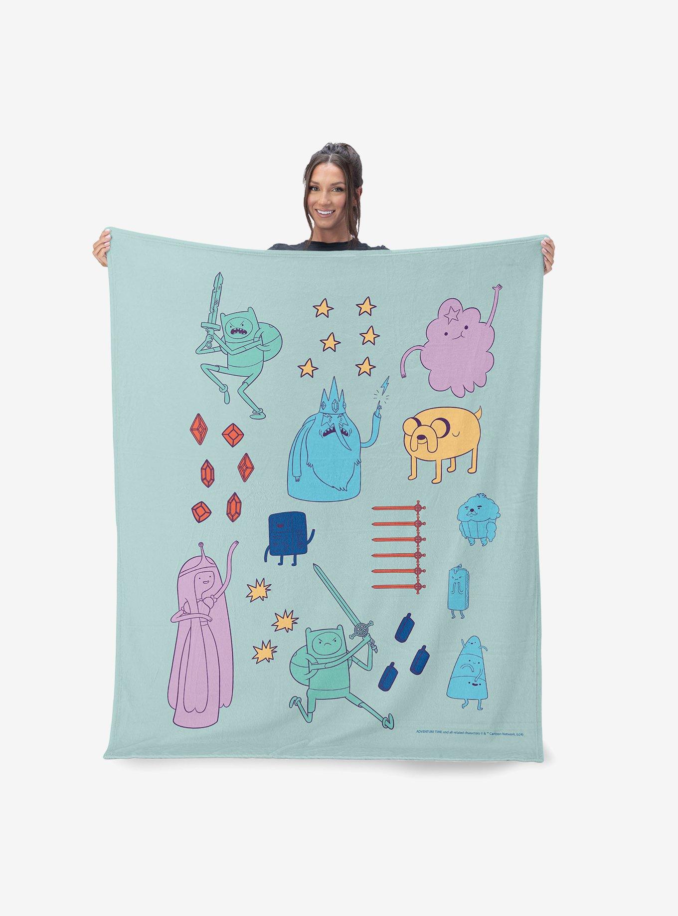 Adventure Time Welcome To Ooo Silk Touch Throw Blanket, , hi-res