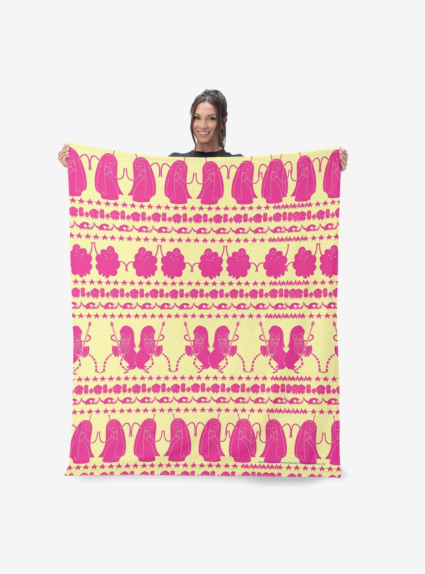 Adventure Time Jamming Out Silk Touch Throw Blanket, , hi-res