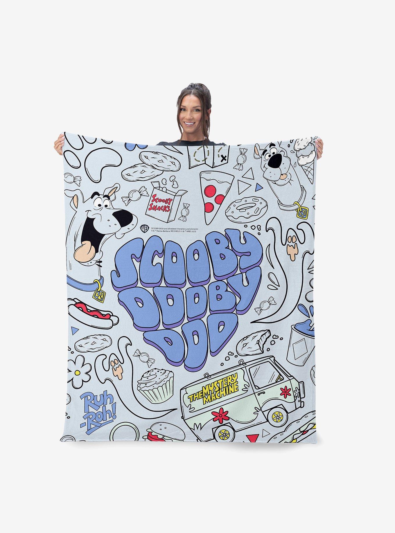 Scooby Doo Scooby Collage Silk Touch Throw Blanket, , hi-res