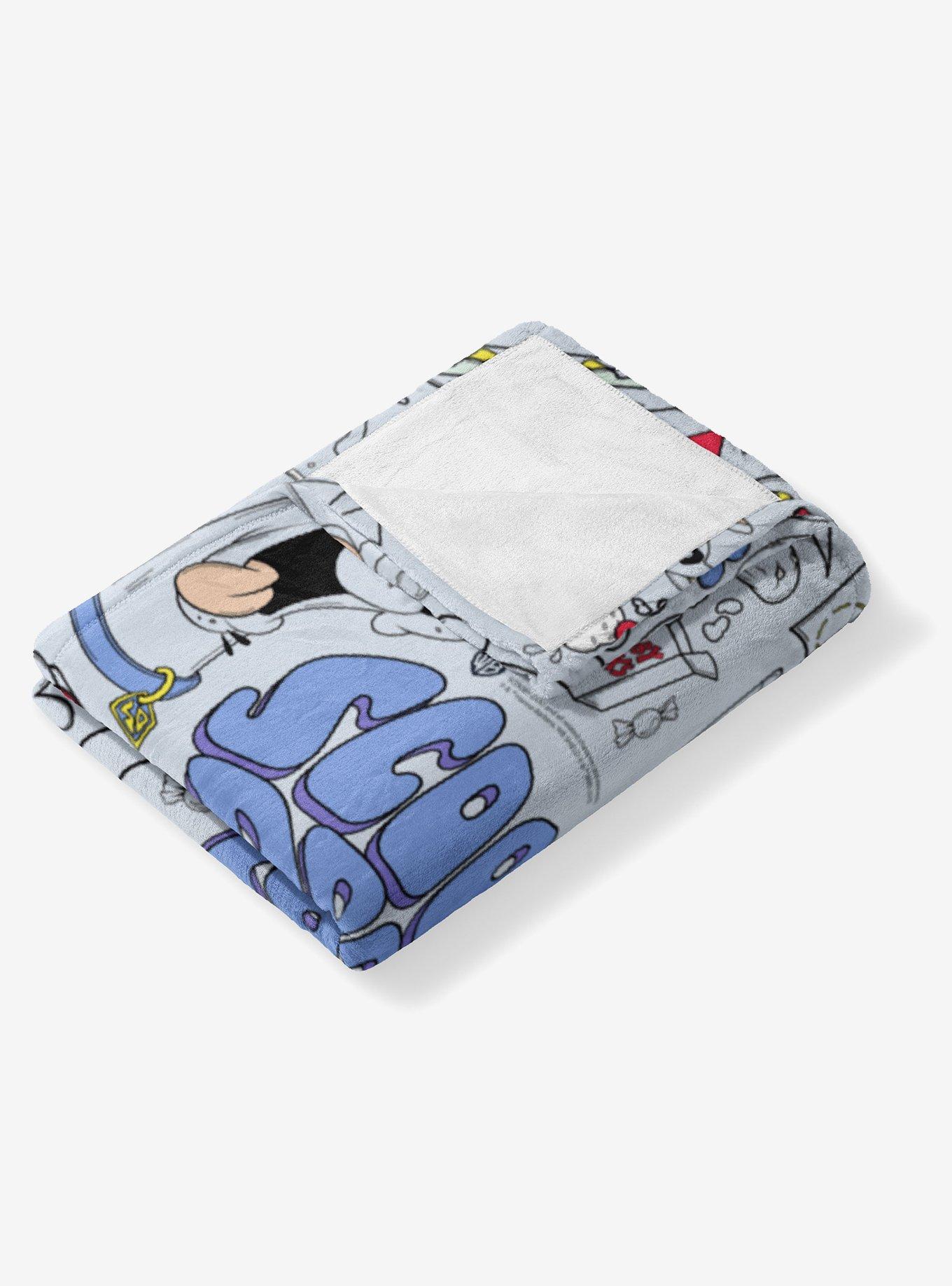 Scooby Doo Scooby Collage Silk Touch Throw Blanket, , alternate