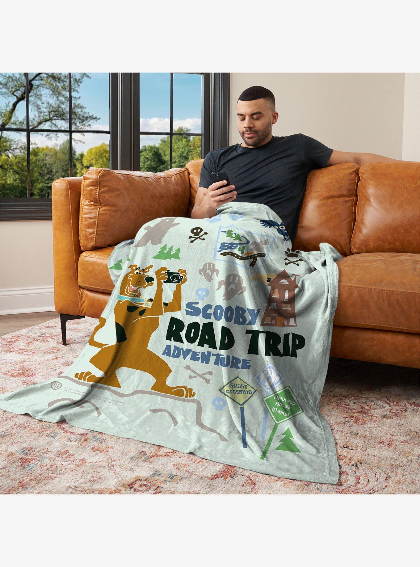 Scooby Doo Road Trip Adventures Silk Touch Throw Blanket, , alternate