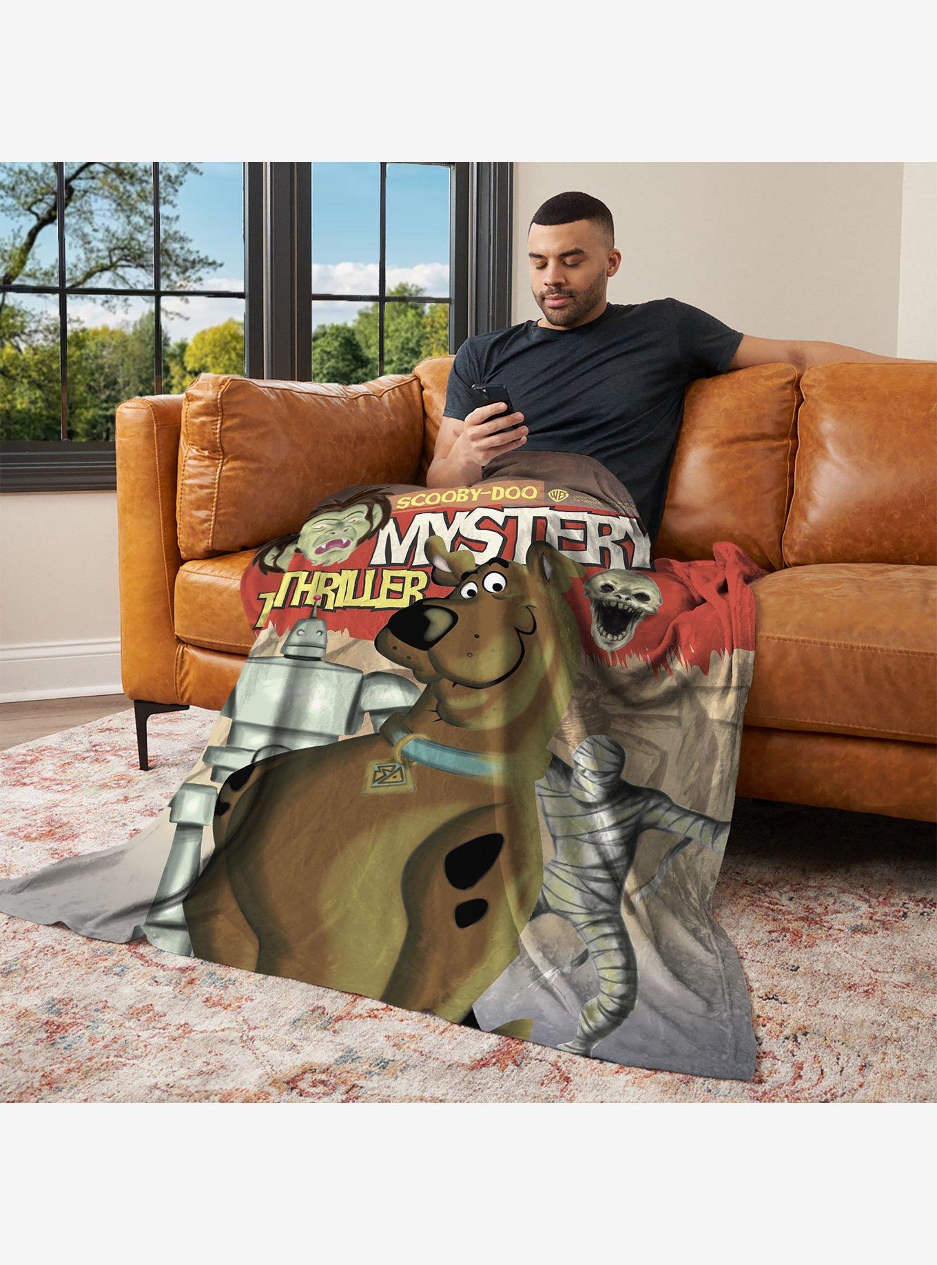 Scooby-Doo! Mystery Thriller Silk Touch Throw Blanket, , alternate