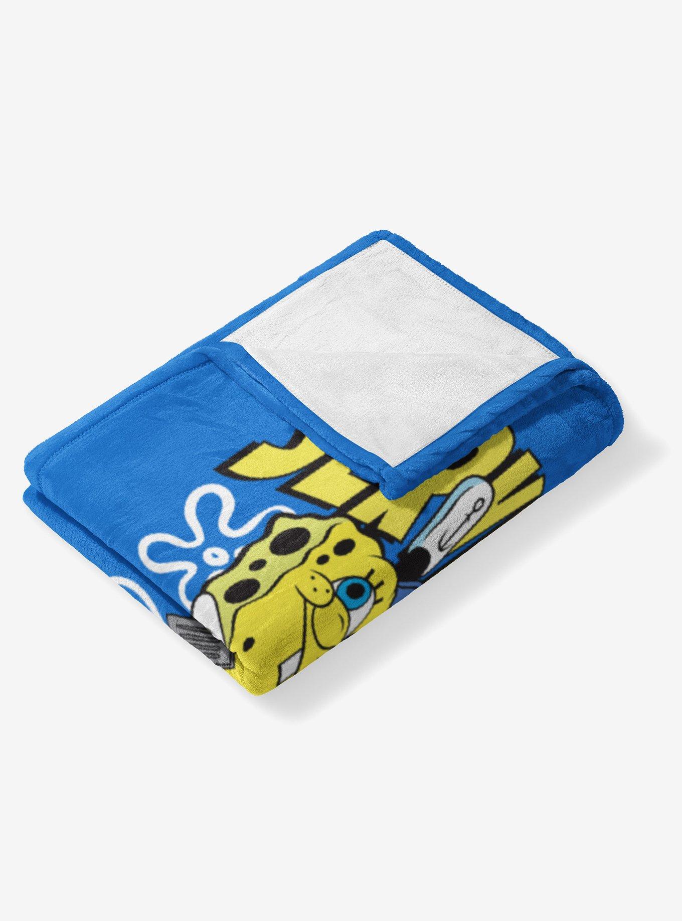 SpongeBob SquarePants Serving Up Smiles Silk Touch Throw Blanket, , alternate