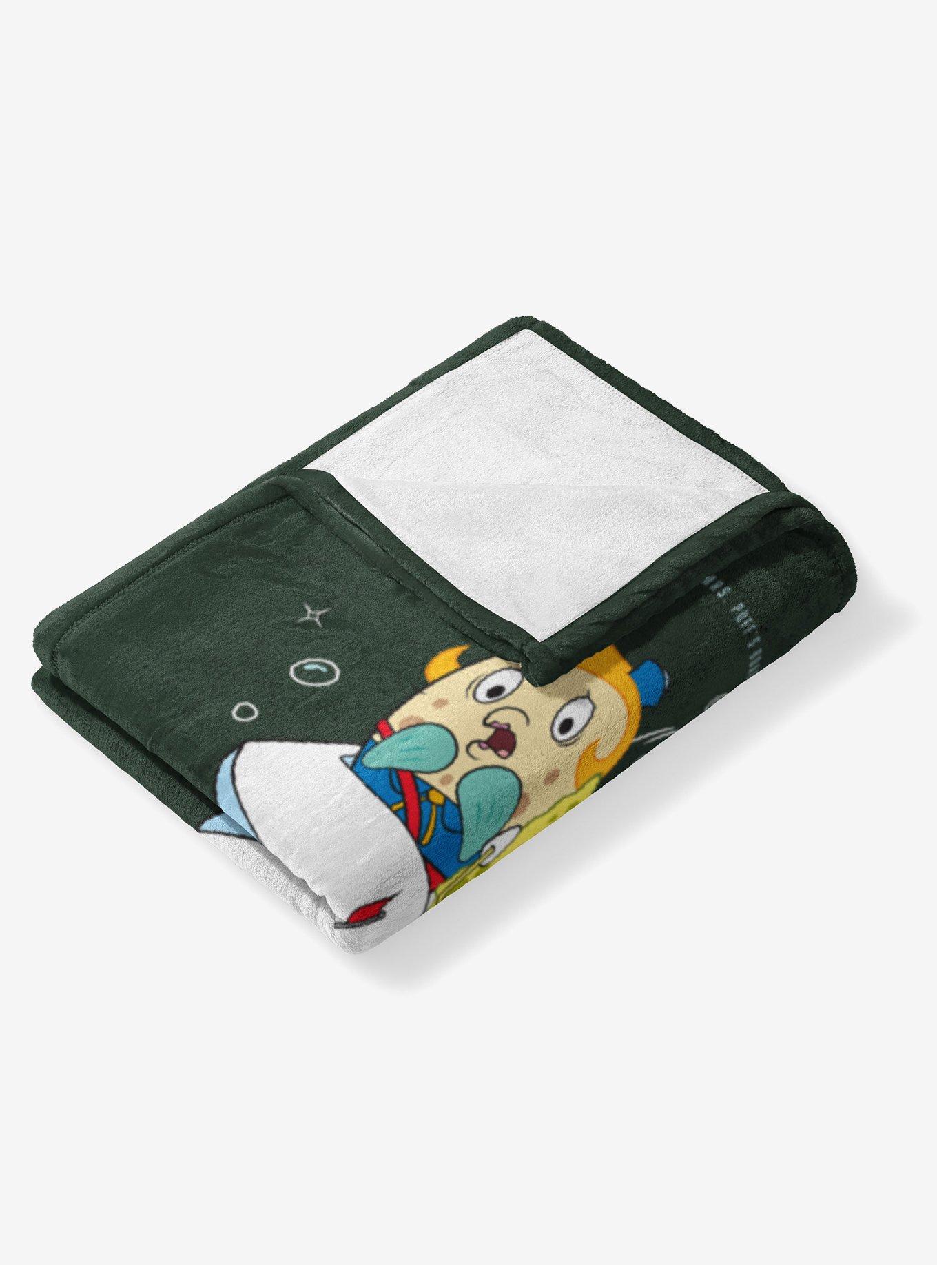 SpongeBob SquarePants Failed Boating Test Silk Touch Throw Blanket, , alternate