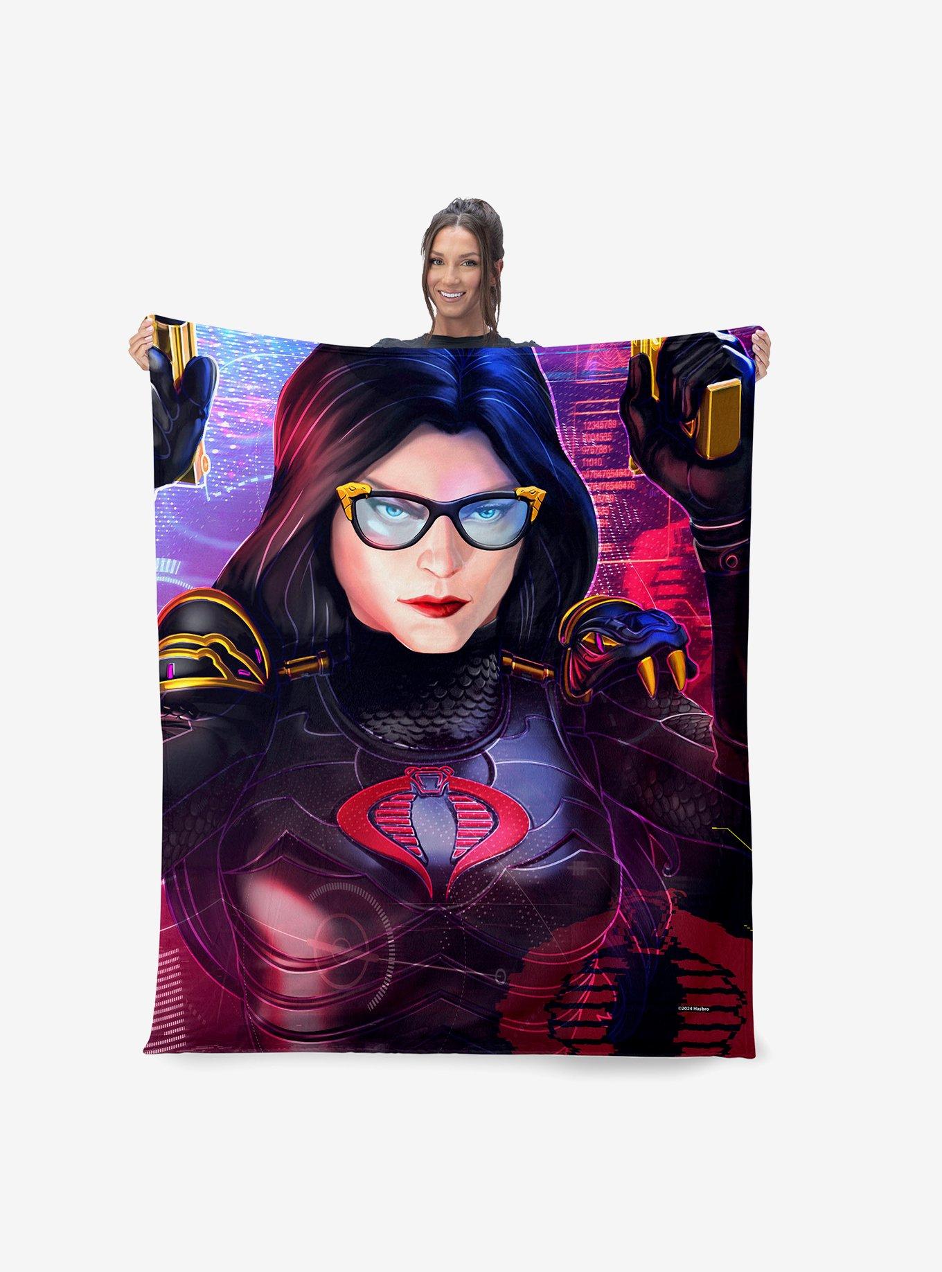 GI Joe Profile Gallery Baroness Silk Touch Throw Blanket, , hi-res