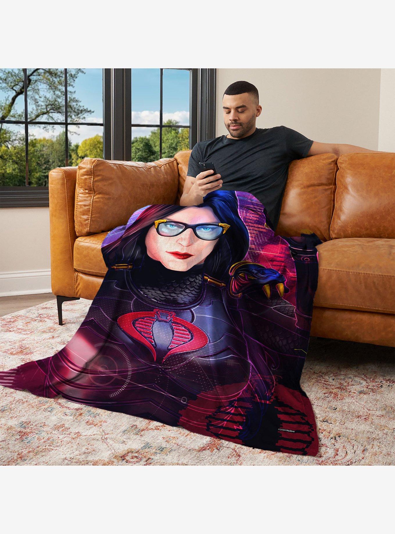 GI Joe Profile Gallery Baroness Silk Touch Throw Blanket, , alternate