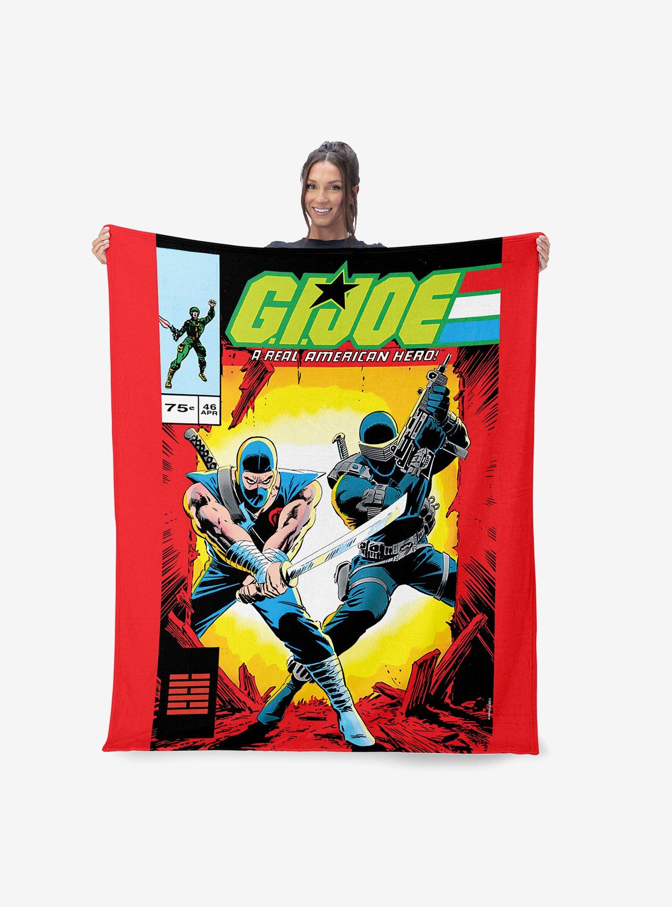 GI Joe Gi Comics Ninja In Arms Silk Touch Throw Blanket, , hi-res