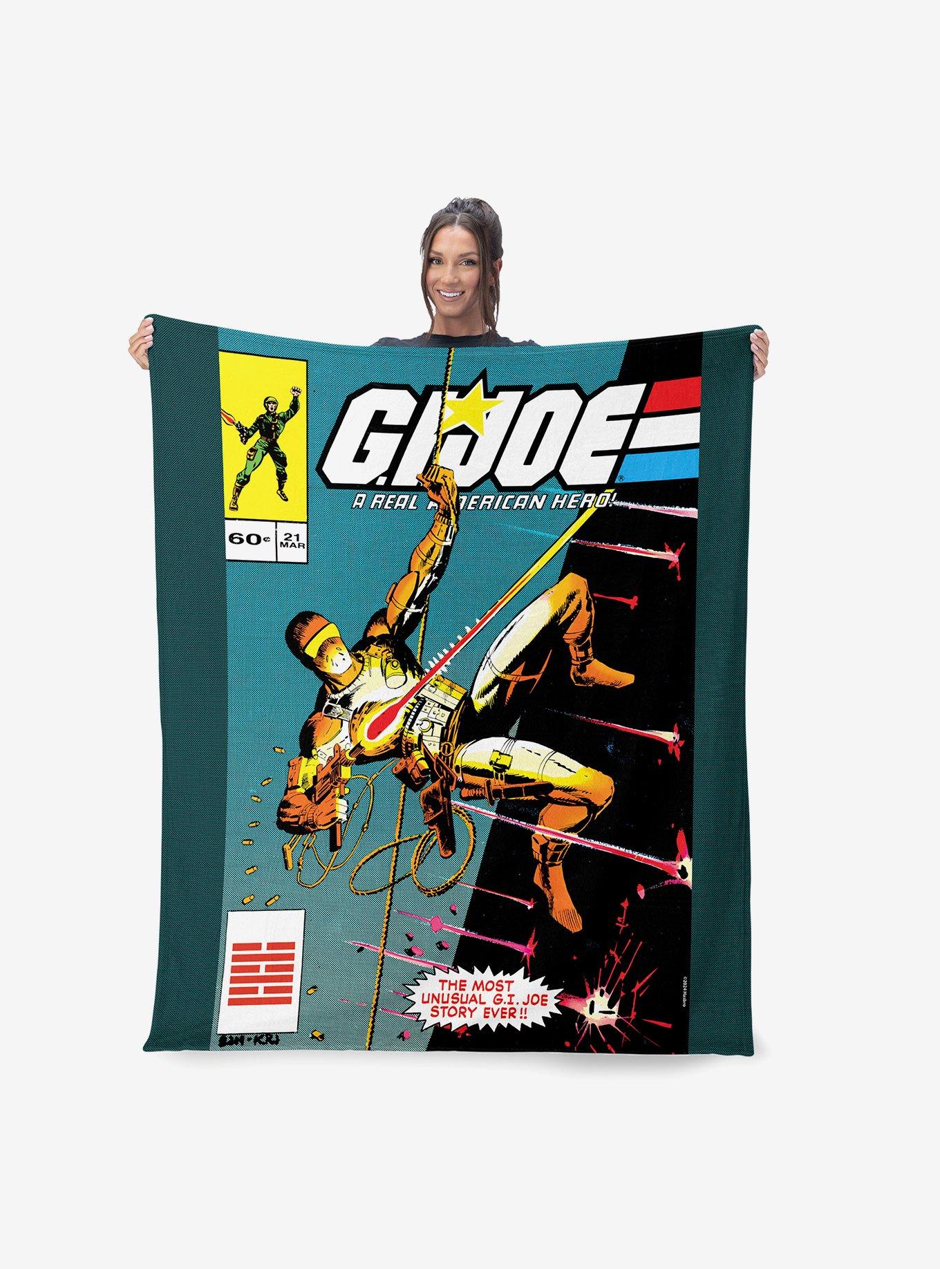 GI Joe Comics Unusual Story Silk Touch Throw Blanket, , hi-res