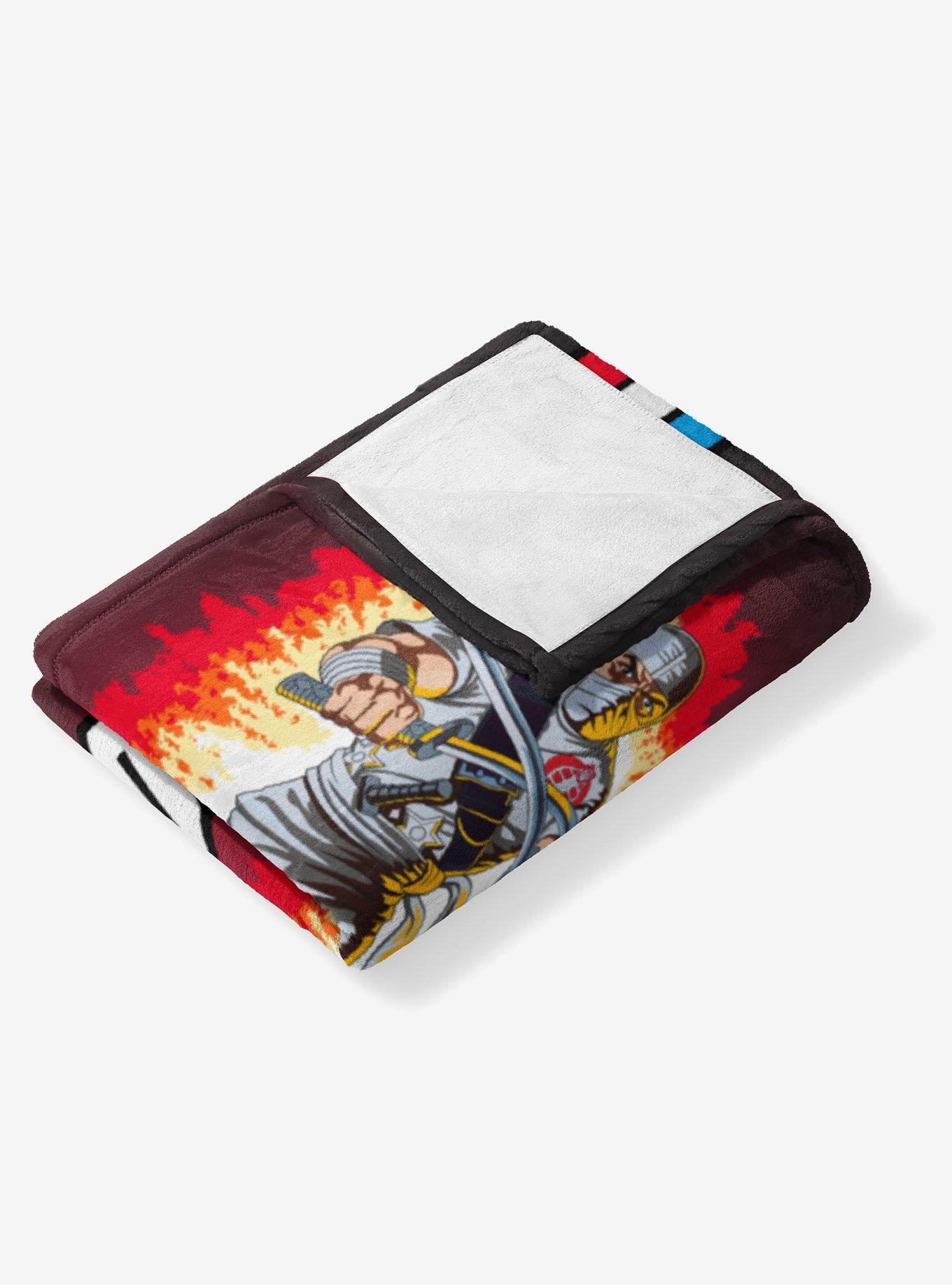 GI Joe Classic Flashback Storm Shadow Silk Touch Throw Blanket, , alternate