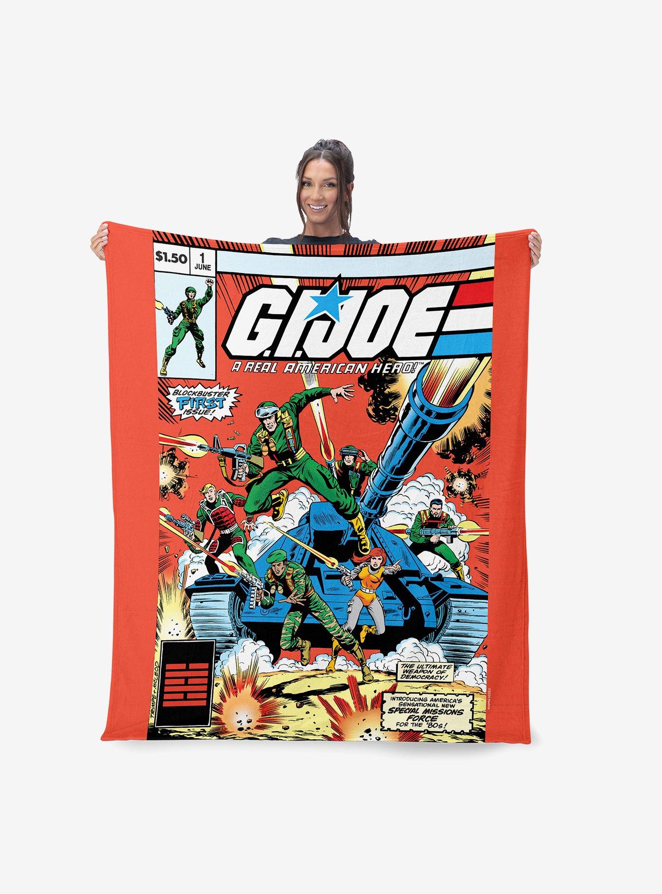 GI Joe Comics Issue 1 Silk Touch Throw Blanket, , hi-res