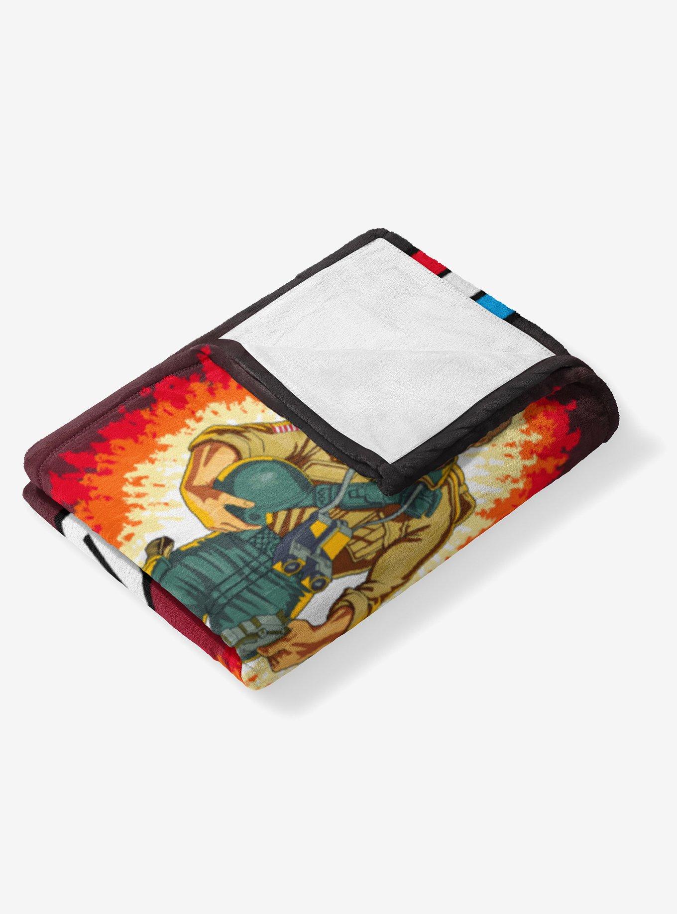 GI Joe Classic Flashback Duke Silk Touch Throw Blanket, , alternate