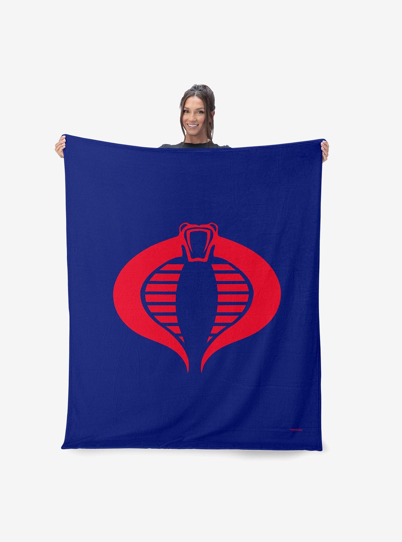 GI Joe Symbols Cobra Silk Touch Throw Blanket, , hi-res