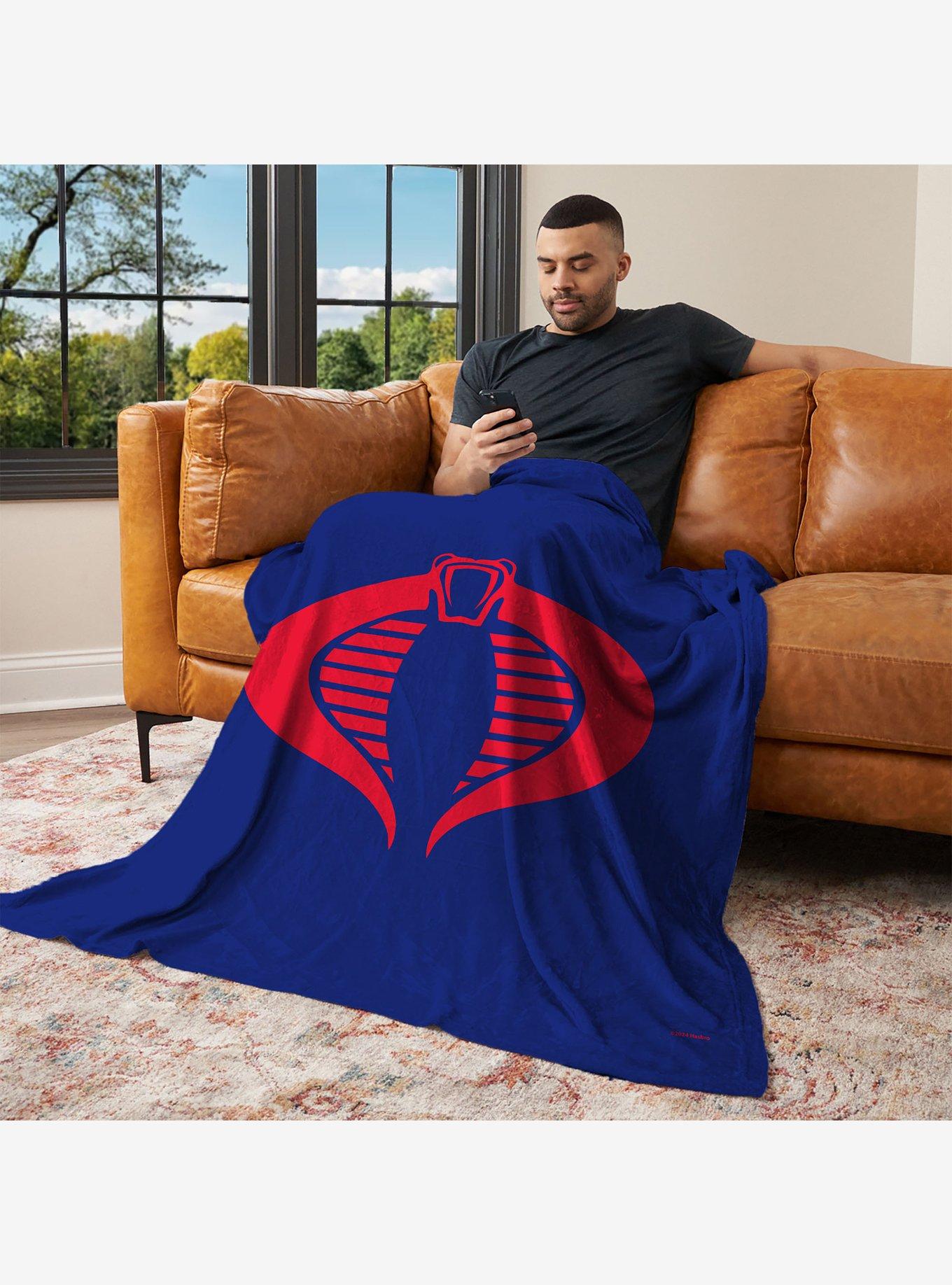 GI Joe Symbols Cobra Silk Touch Throw Blanket, , alternate