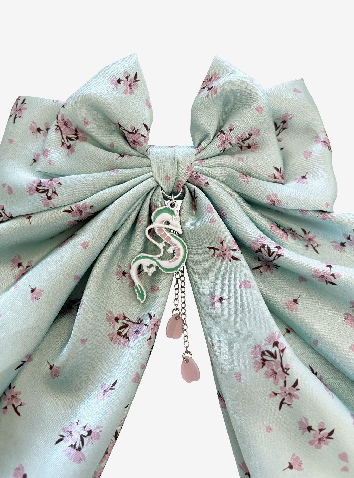 Studio Ghibli&reg; Spirited Away Haku Sakura Hair Bow, , alternate