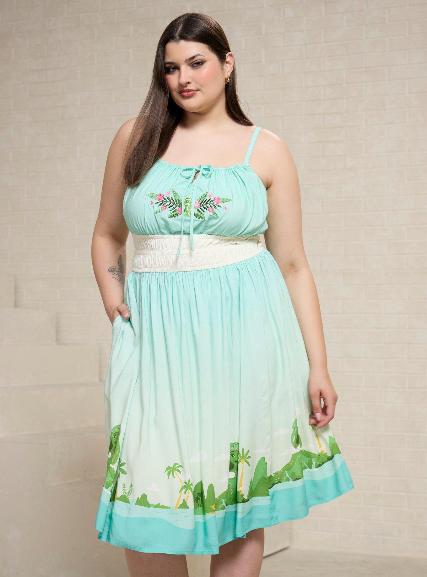 Disney Moana Te Fiti Plus Size Tank Dress, , hi-res