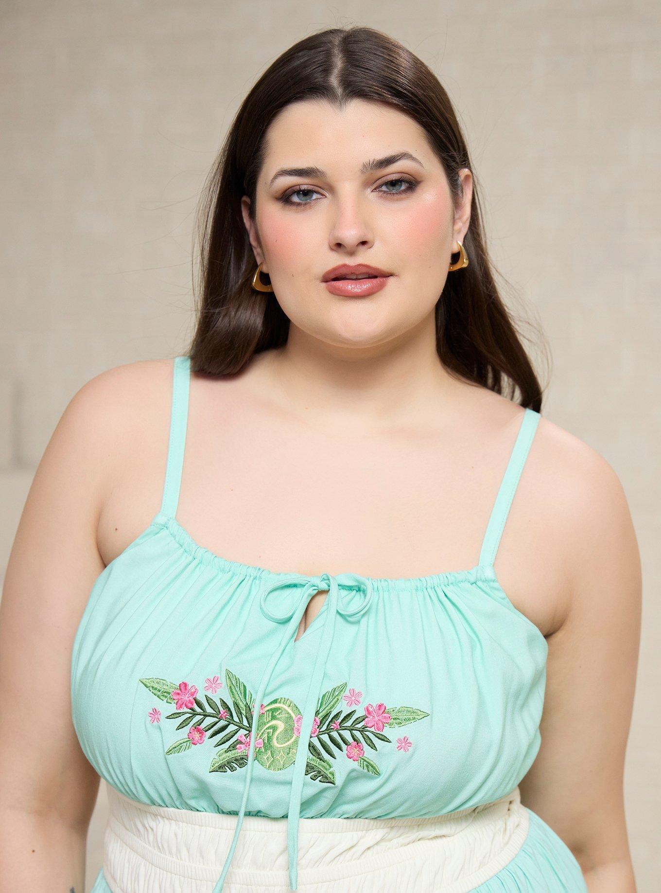 Disney Moana Te Fiti Plus Size Tank Dress, MULTI, alternate - view 4