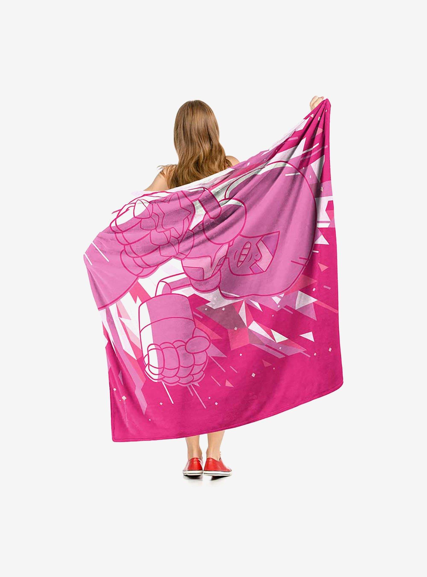 Steven Universe Garnet Crystal Burst Silk Touch Throw Blanket, , hi-res